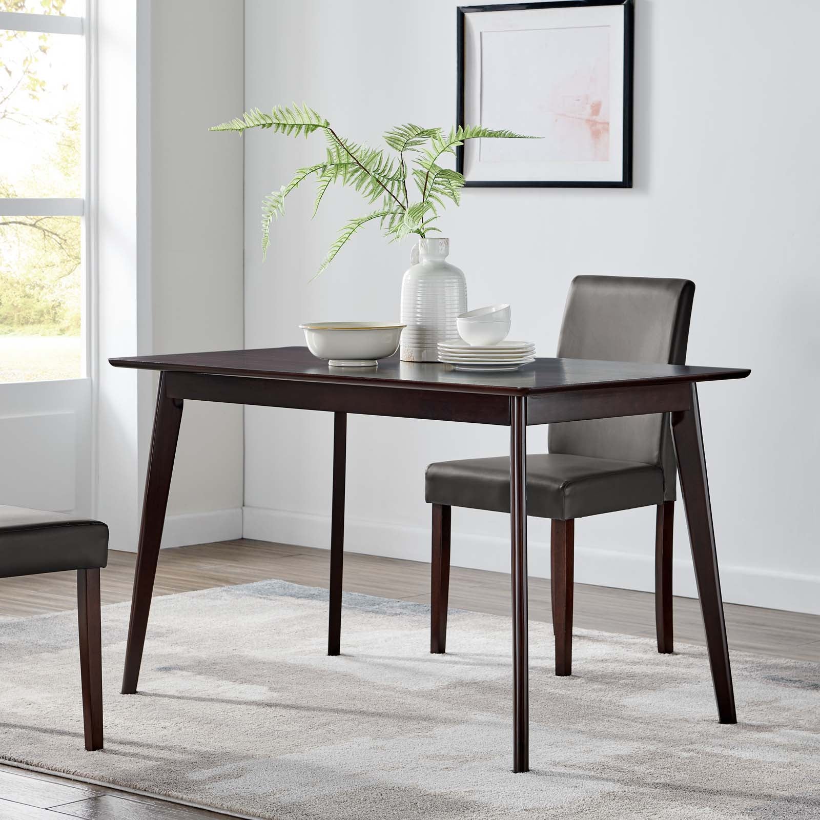 Oracle 47" Rectangle Dining Table in Cappuccino