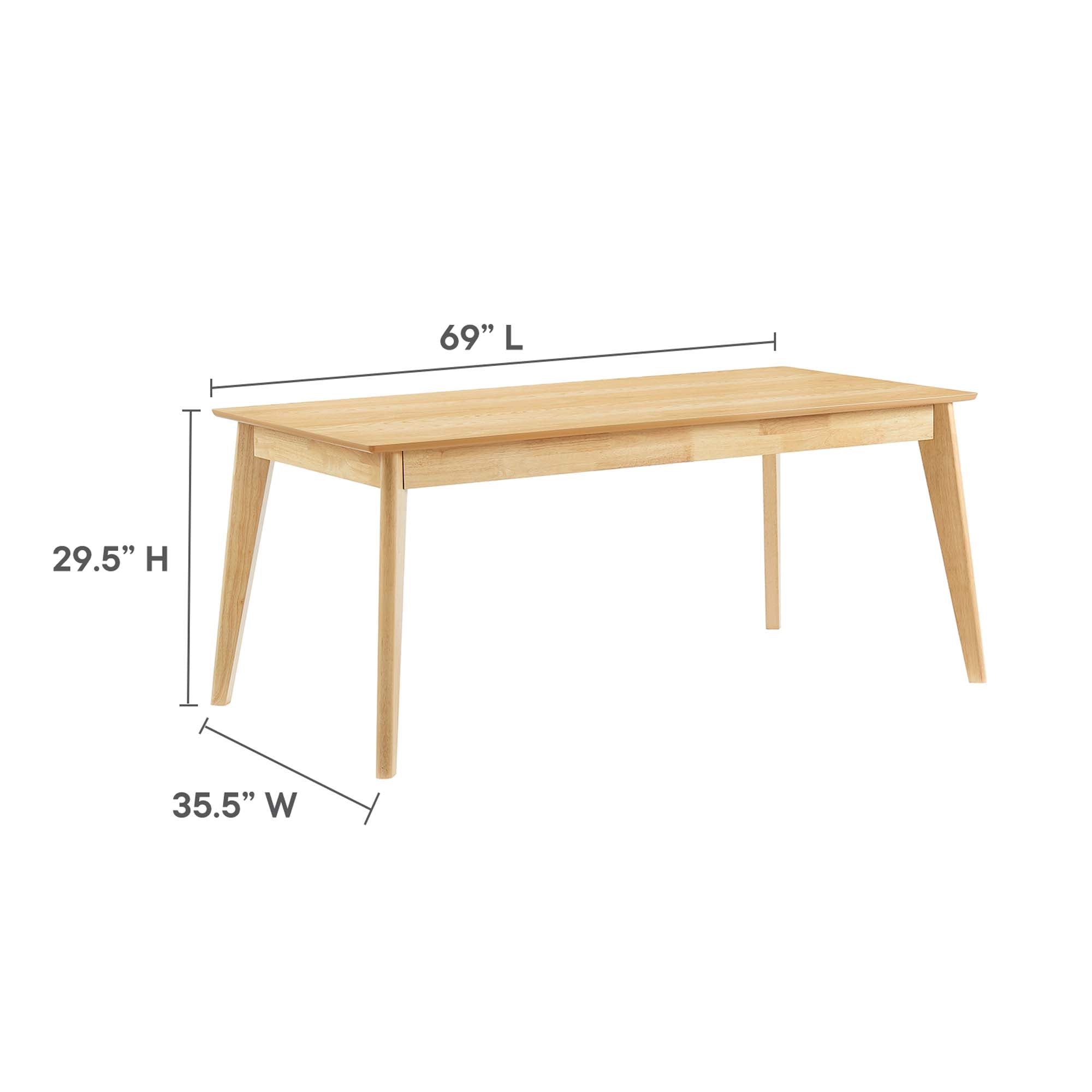 Oracle 69" Rectangle Dining Table