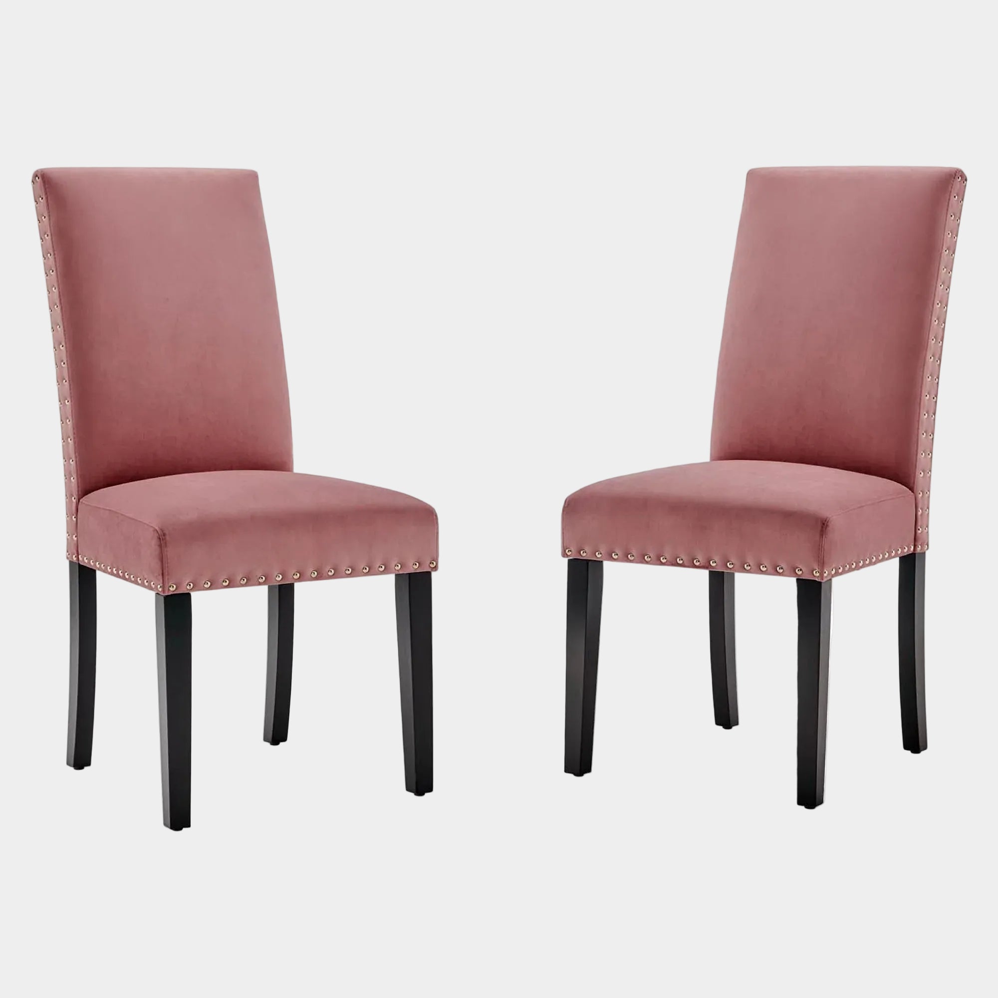 Parcel Performance Velvet Dining Side Chairs Set of 2