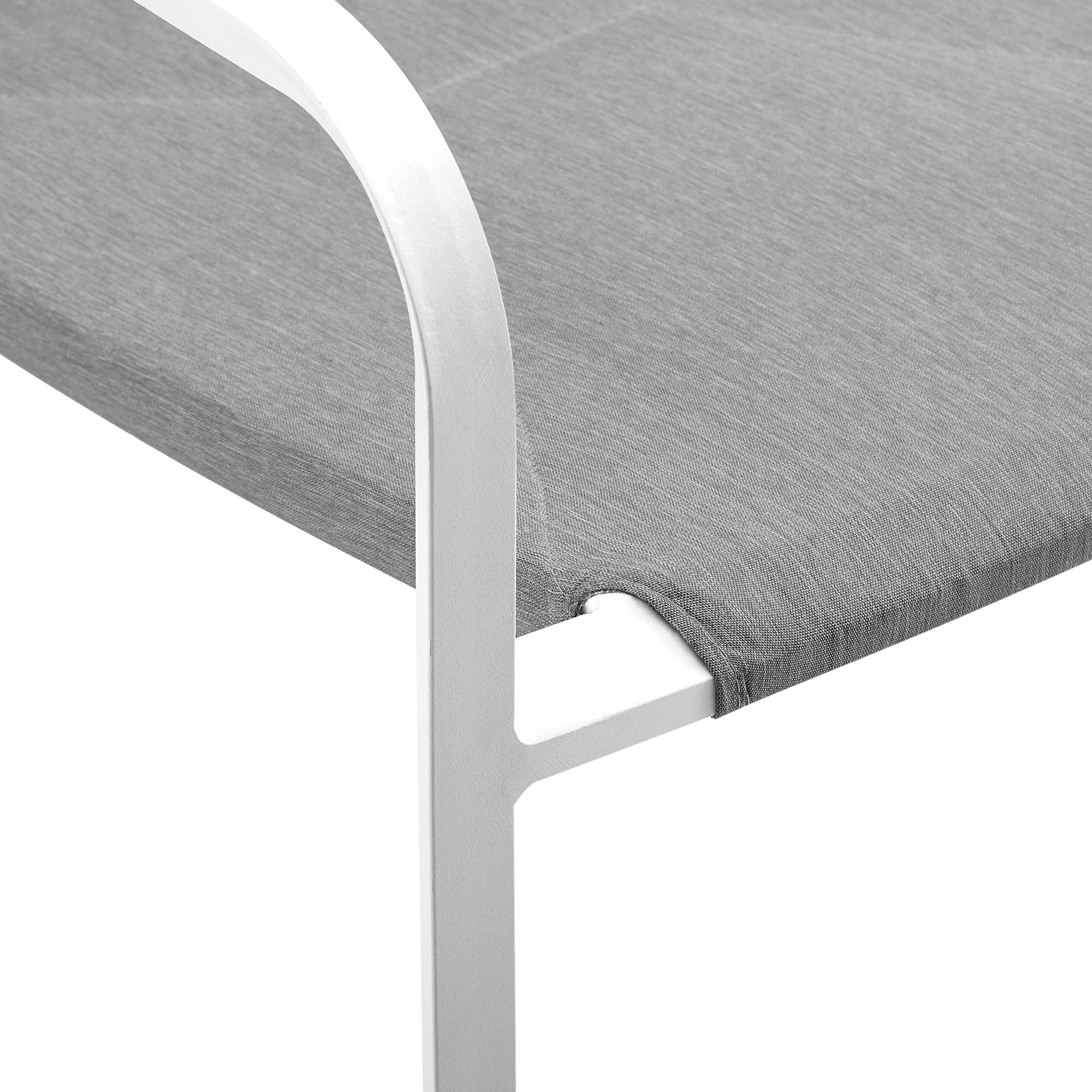 Ensemble de salle à manger d'extérieur en aluminium Raleigh 7 pièces 