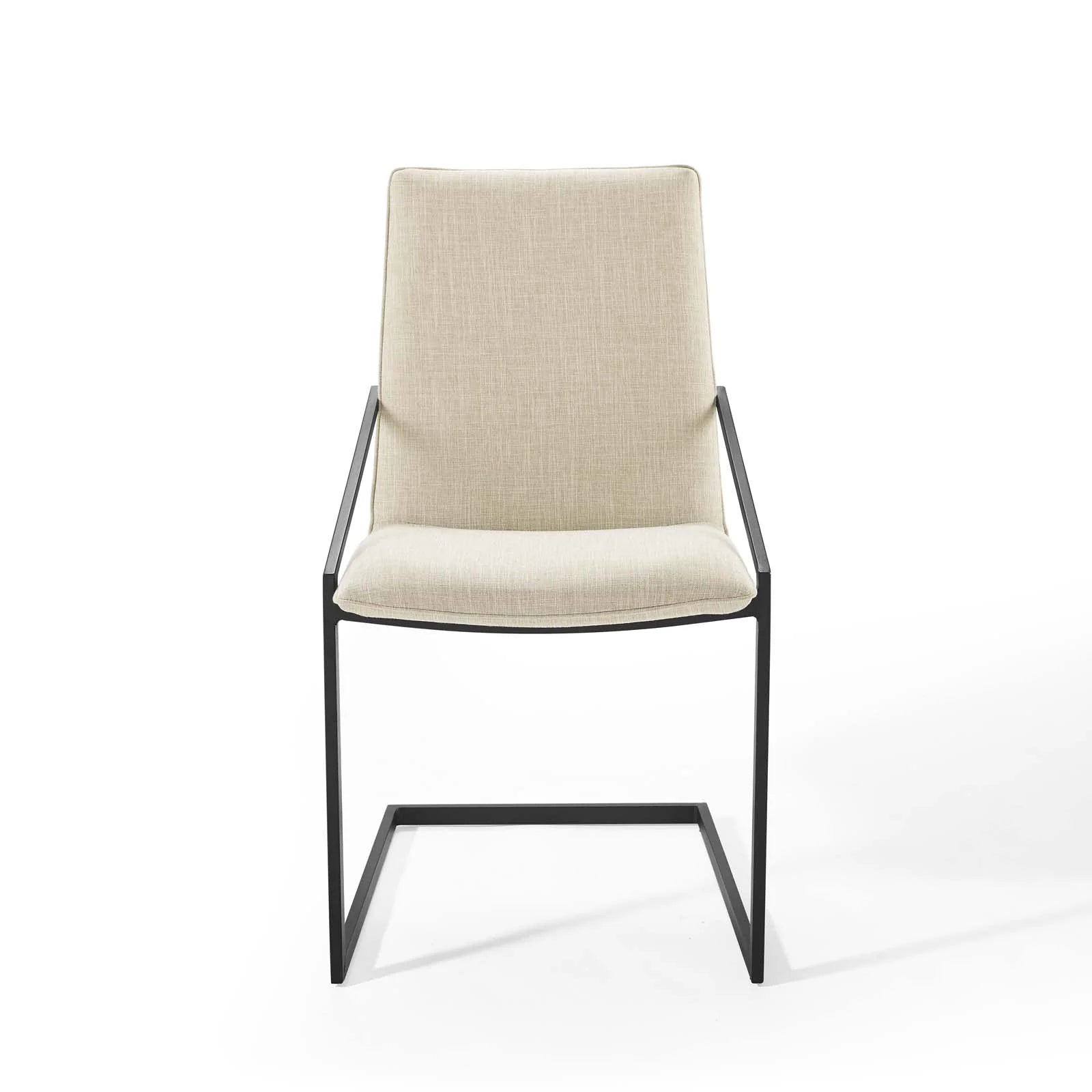 Pitch Upholstered Fabric Dining Armchair