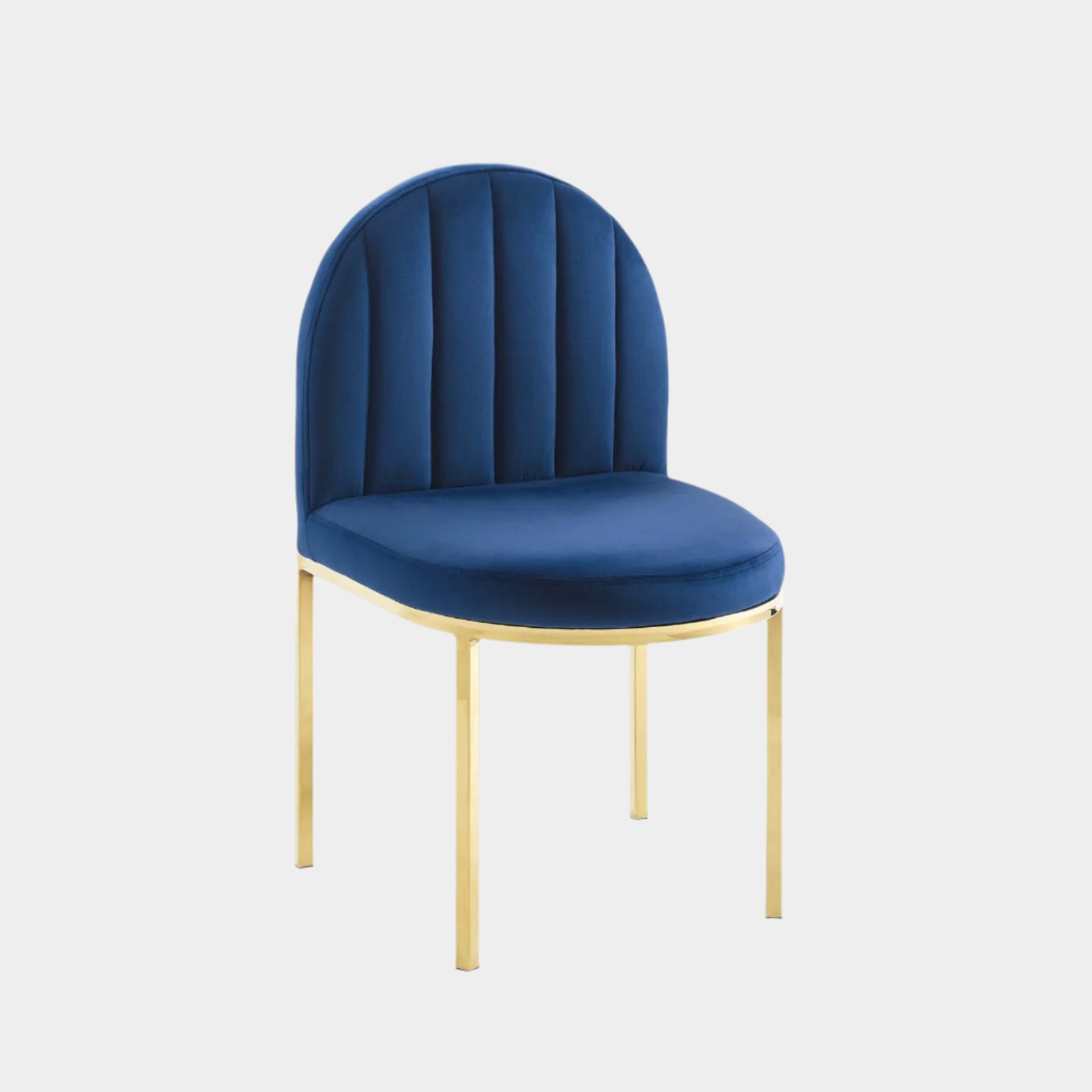 Isla Channel Tufted Performance Velvet Dining Side Chair