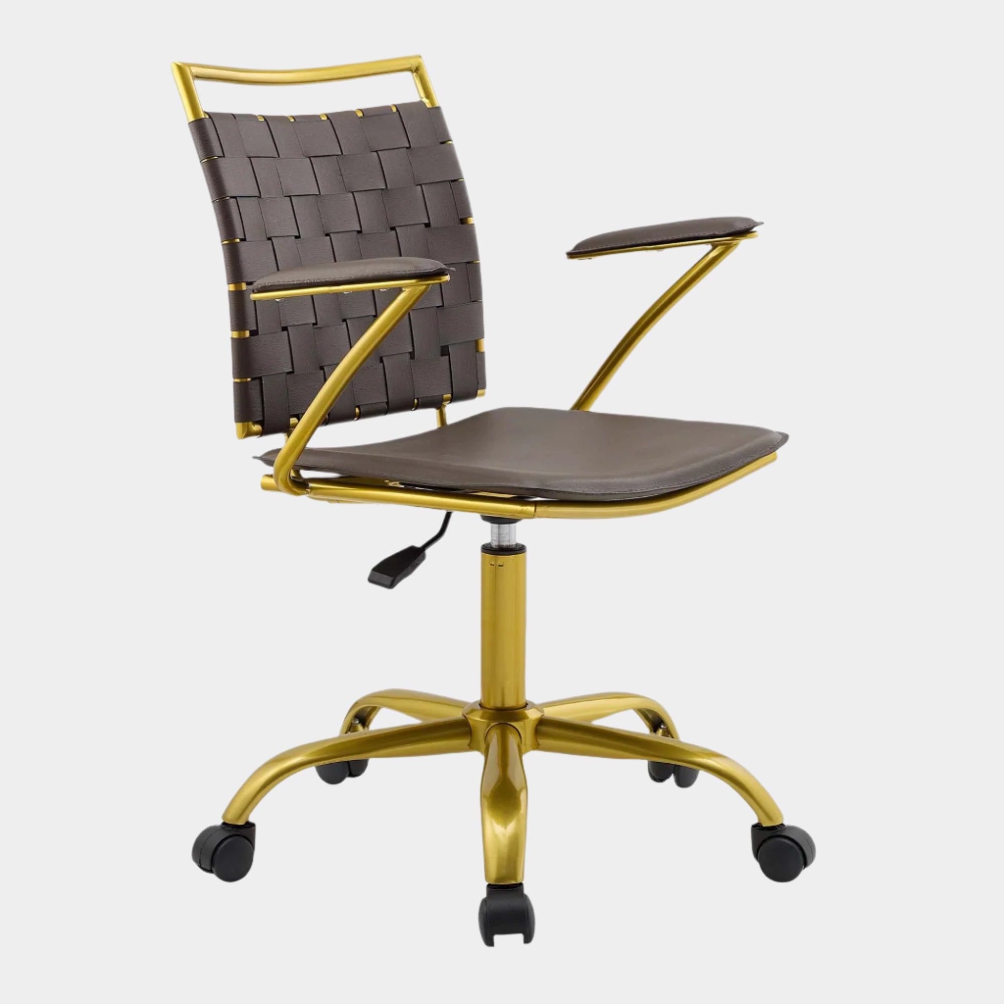 Chaise de bureau en similicuir Fuse