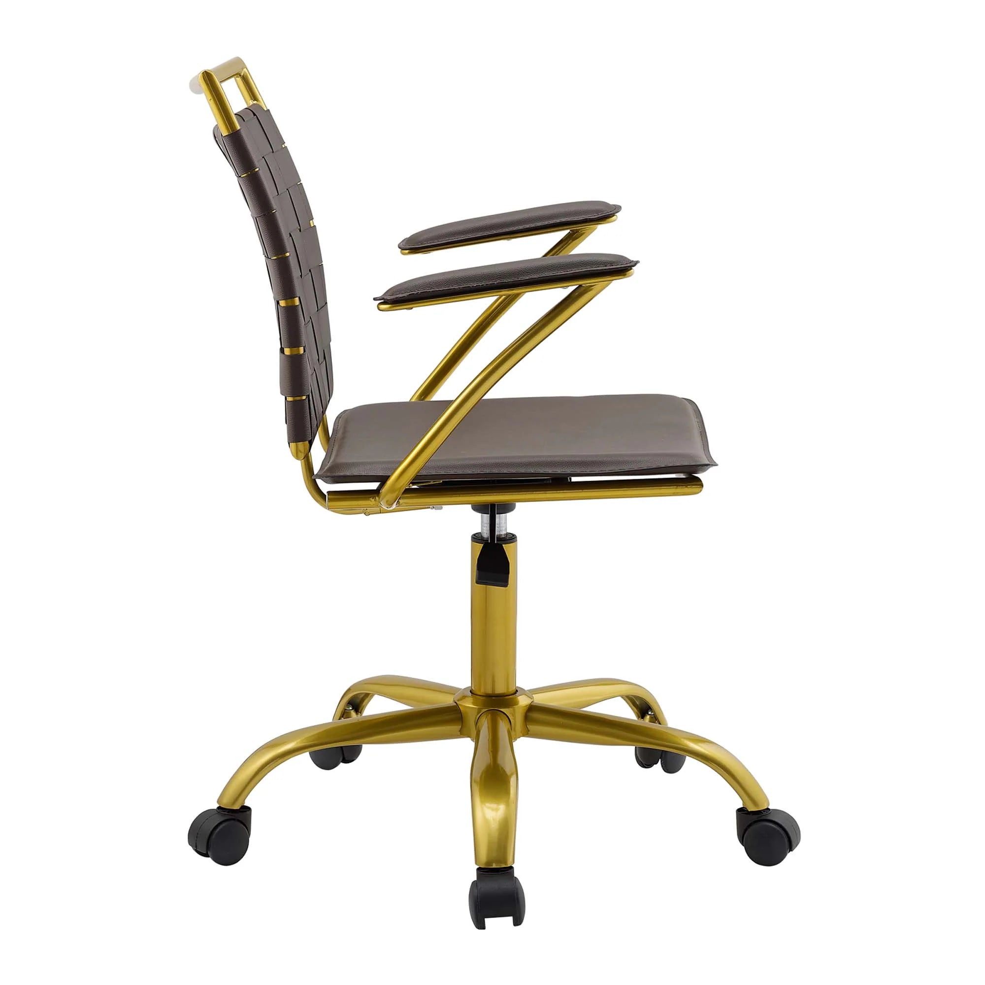 Chaise de bureau en similicuir Fuse