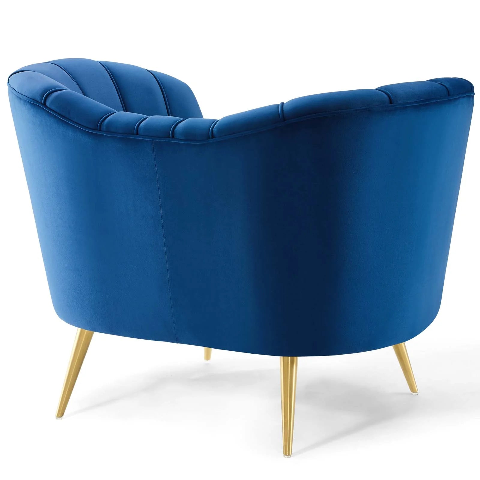 Fauteuil en velours Opportunity Performance