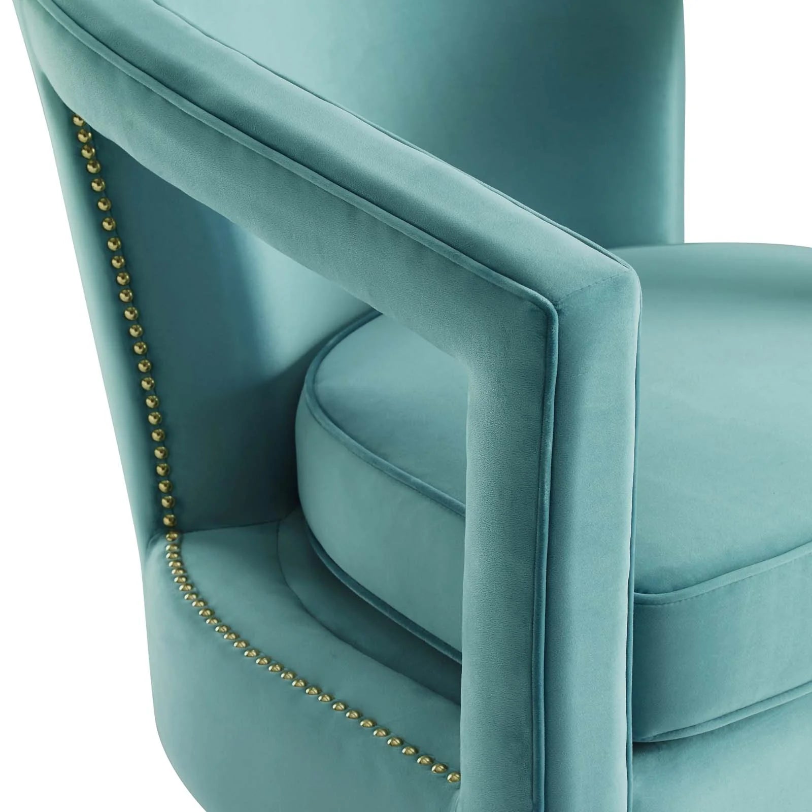 Fauteuil en velours Frolick Performance