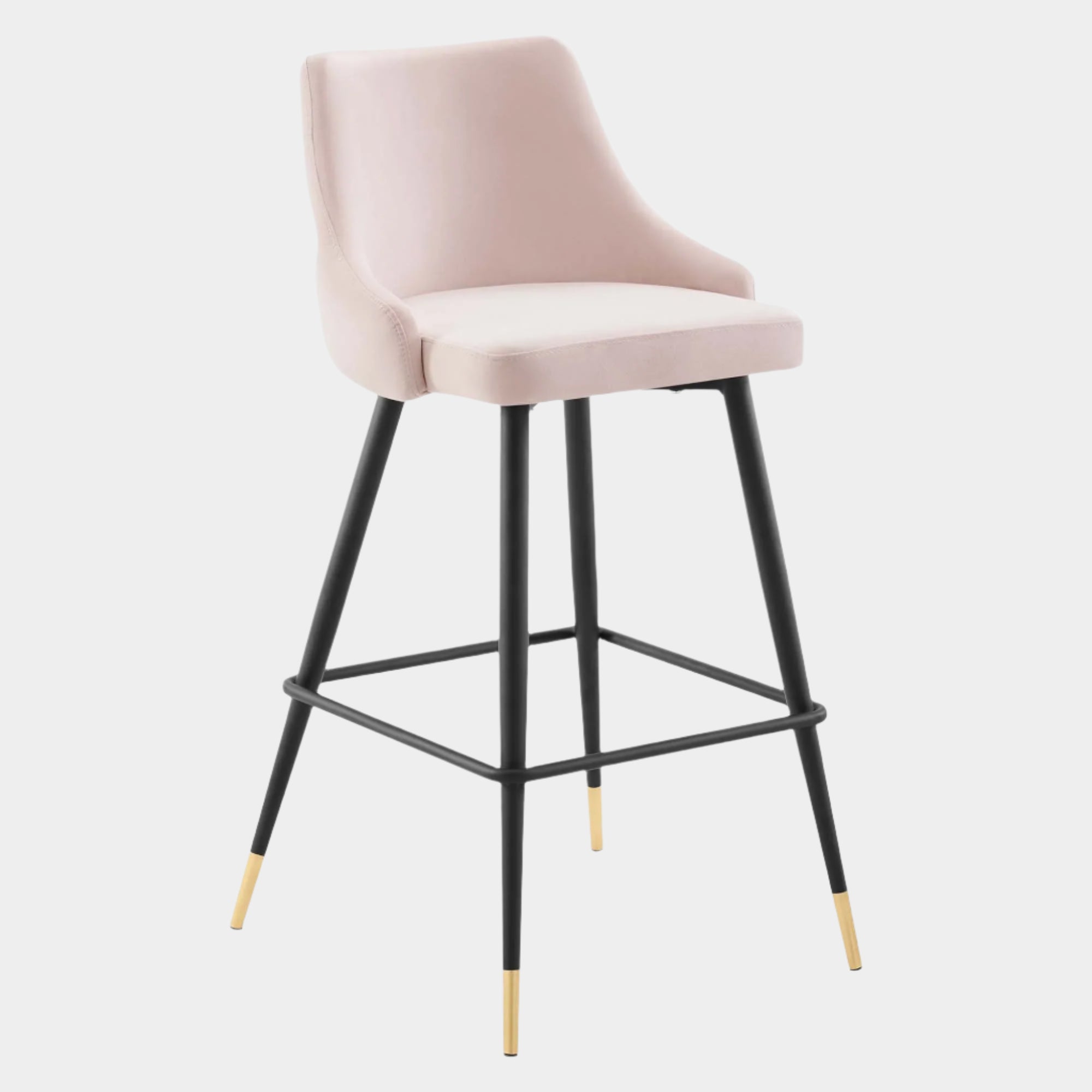 Adorn Performance Velvet Bar Stool