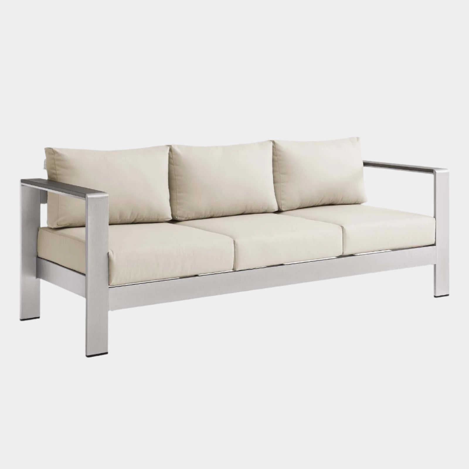 Shore Outdoor Patio Aluminum Sofa