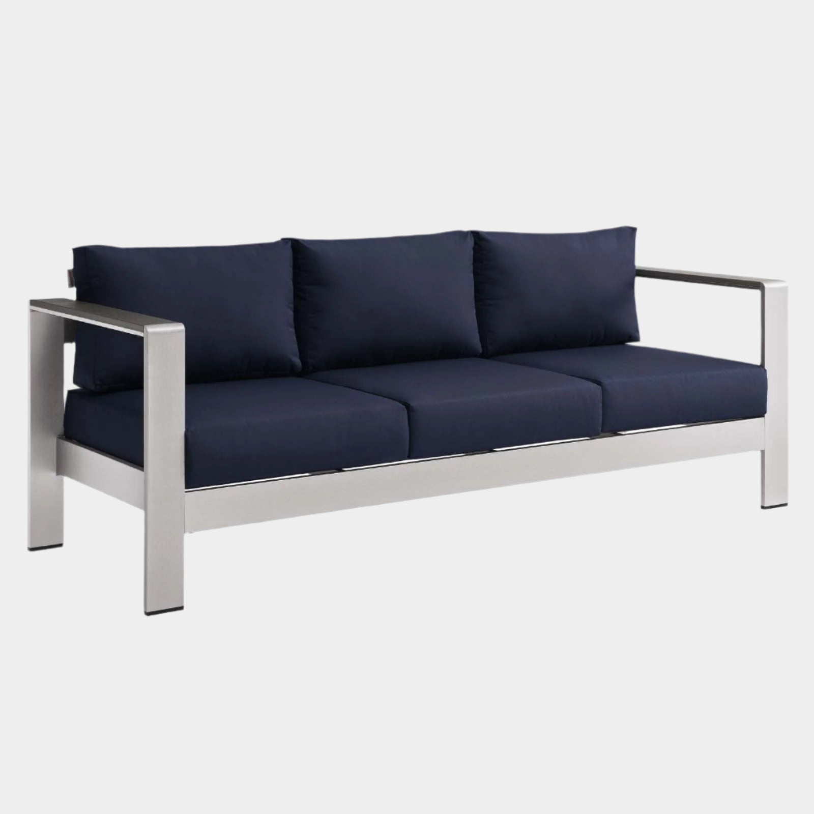 Shore Outdoor Patio Aluminum Sofa