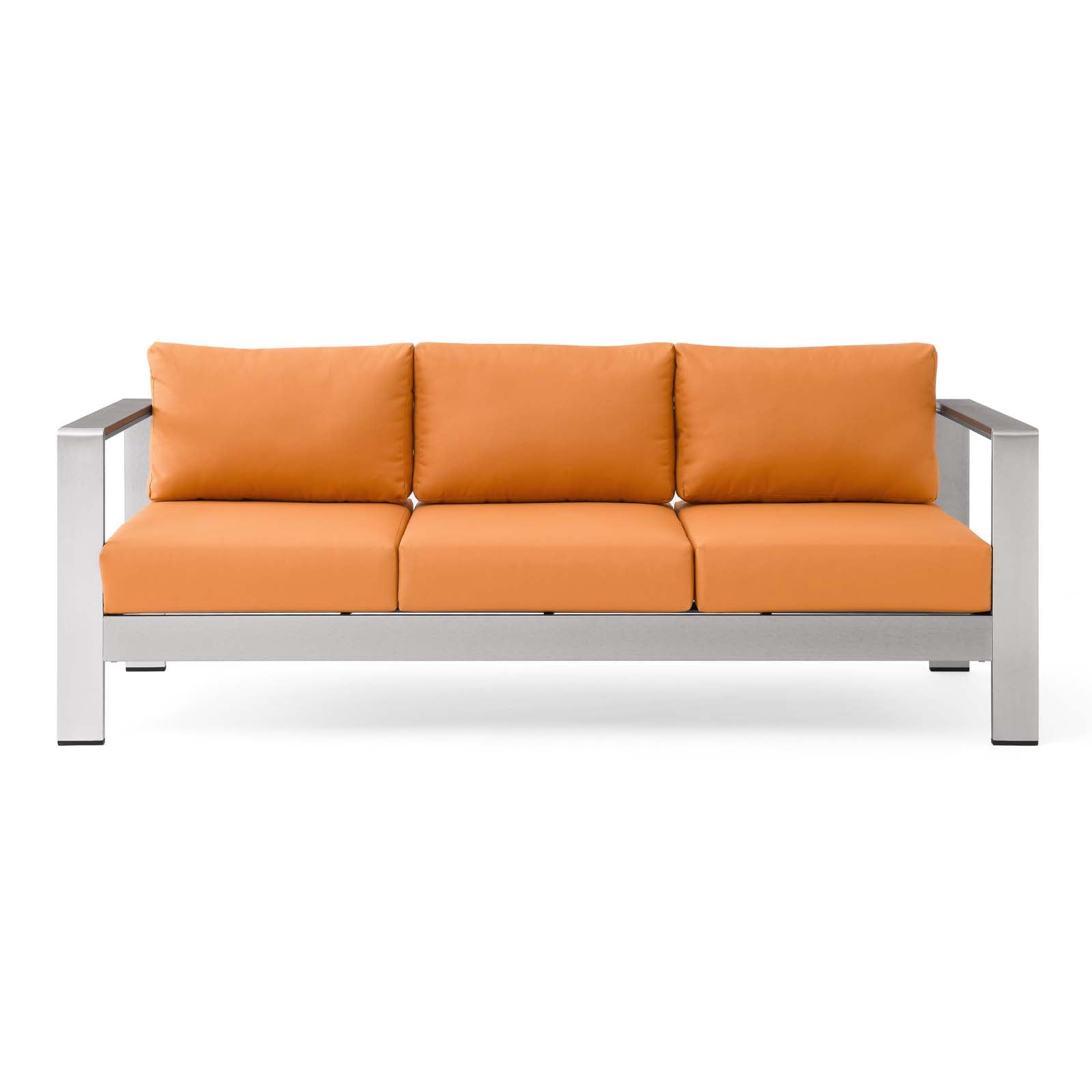 Shore Outdoor Patio Aluminum Sofa