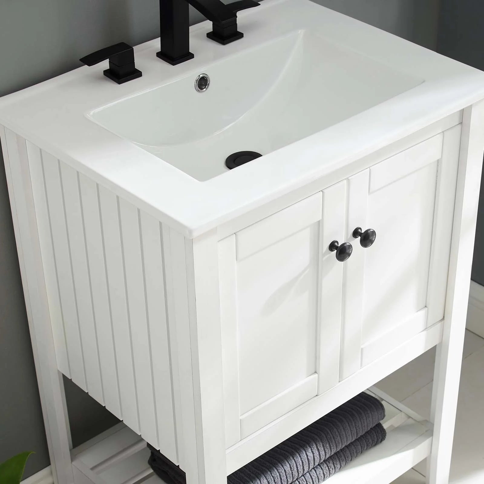 Prestige Bathroom Vanity Cabinet Sink Basin Not Included