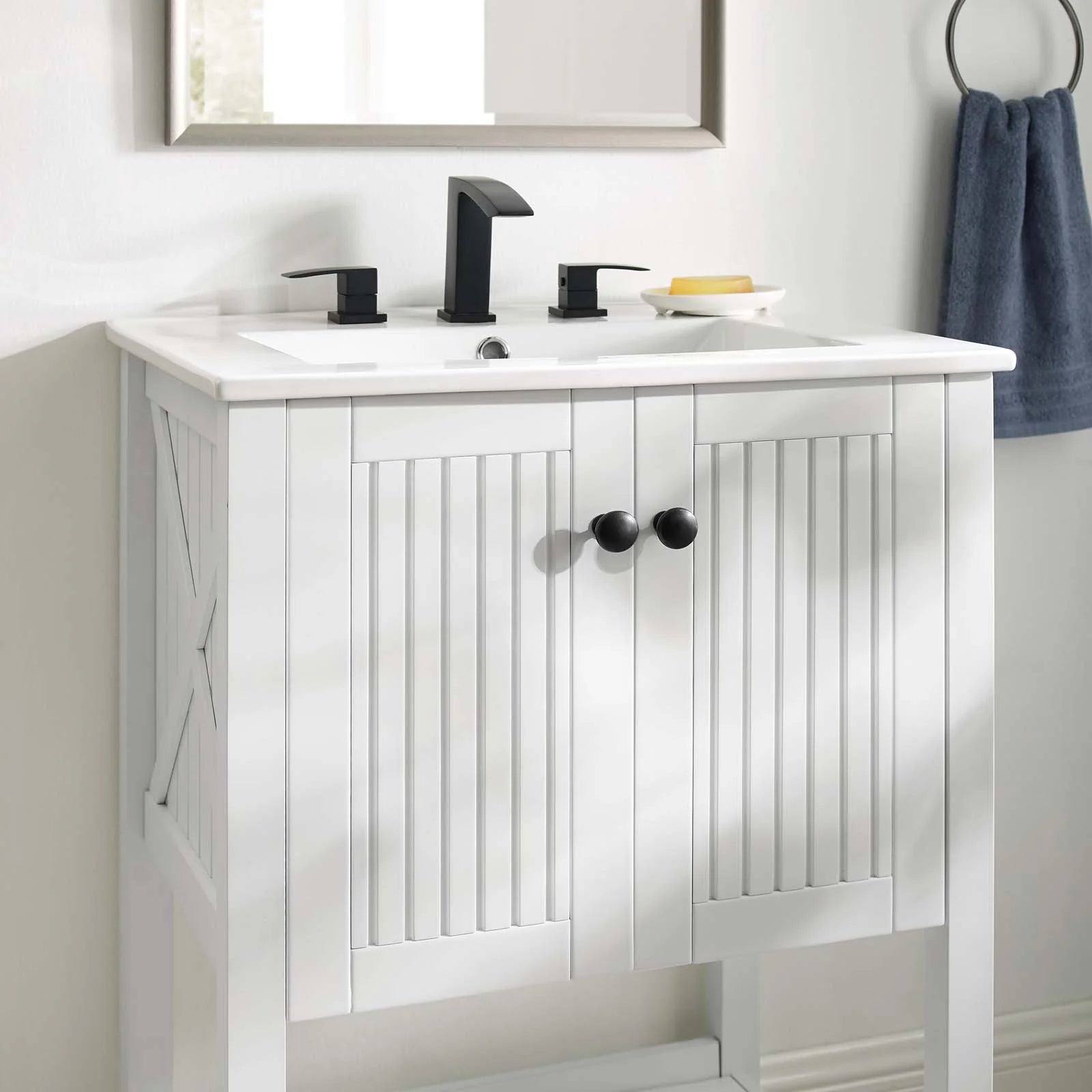 Steam Bathroom Vanity Cabinet Sink Basin Not Included