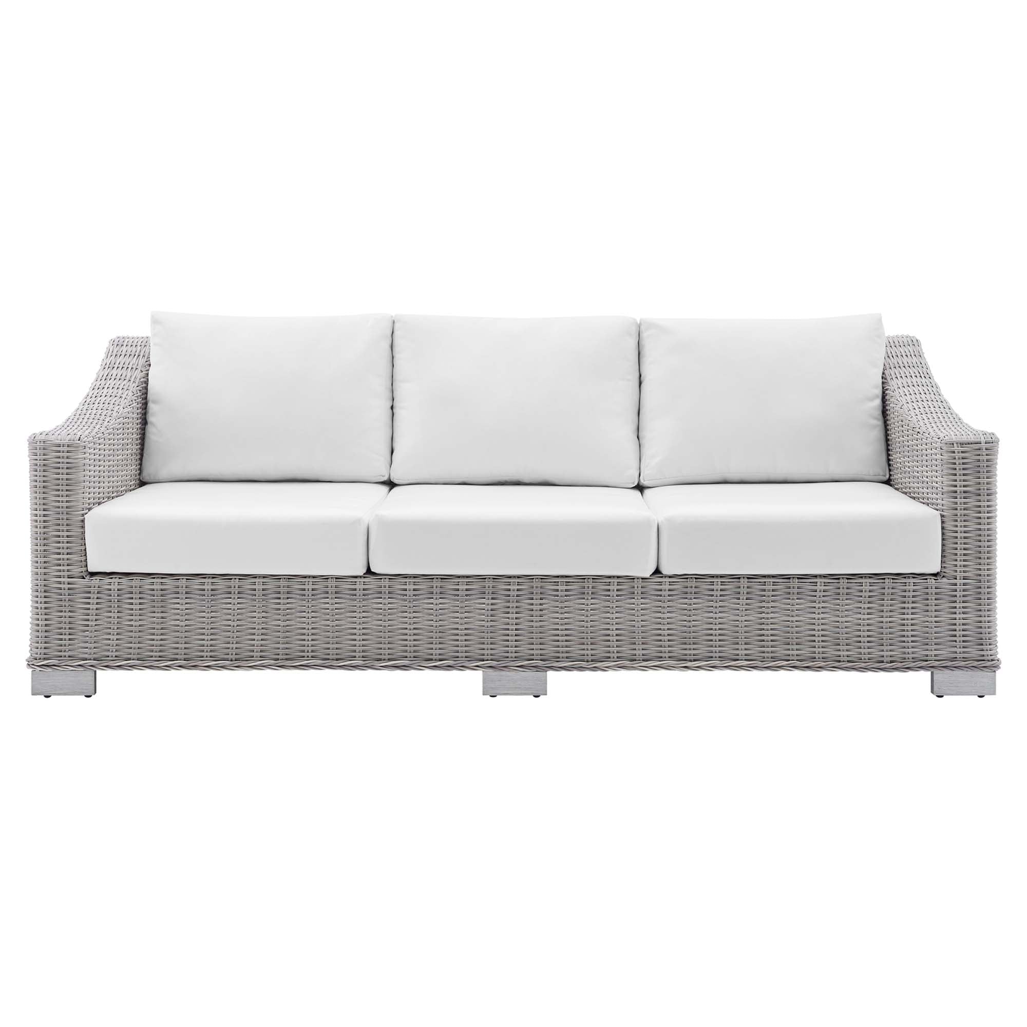 Conway Sunbrella® Outdoor Patio Wicker Rattan Sofa