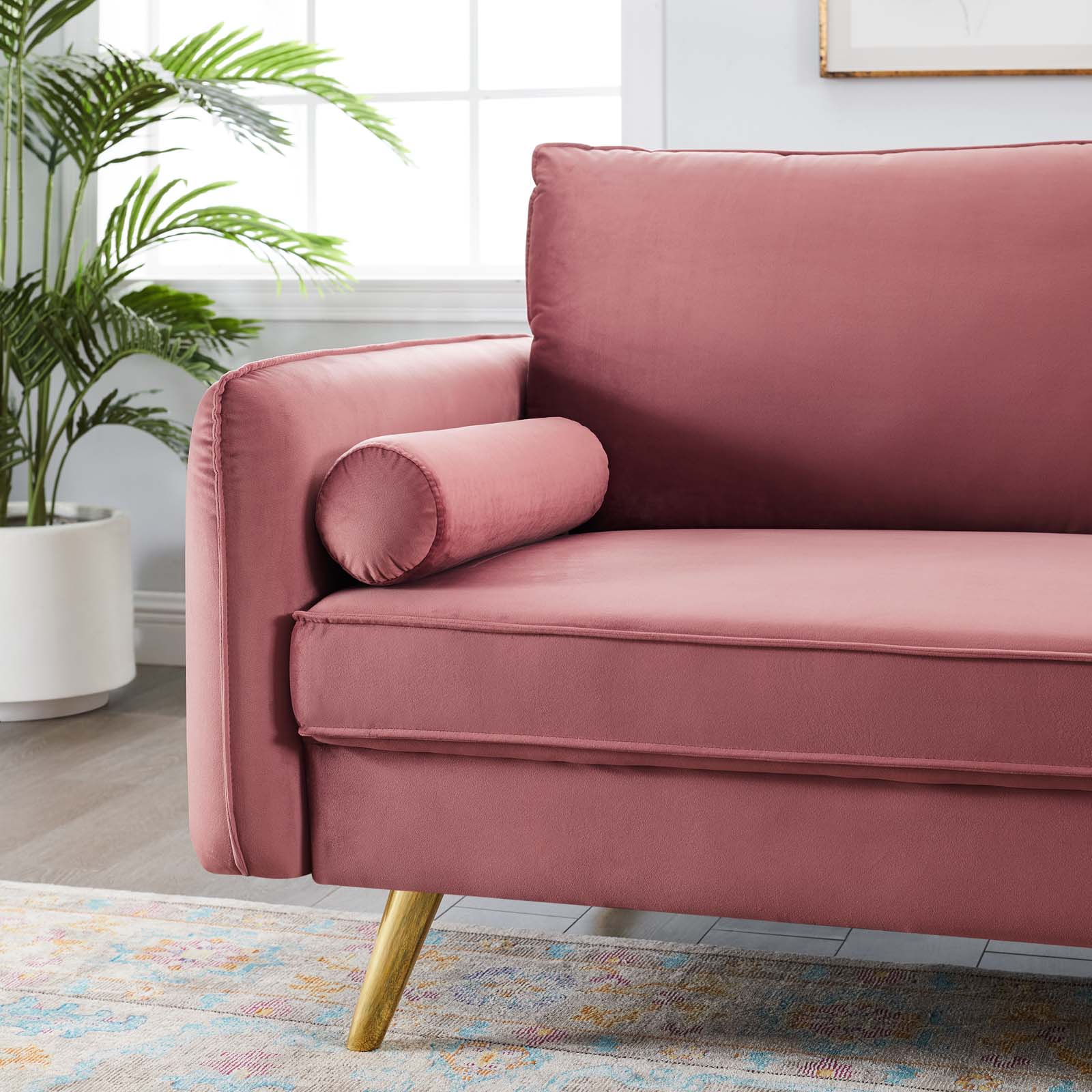 Cali Velvet Sofa