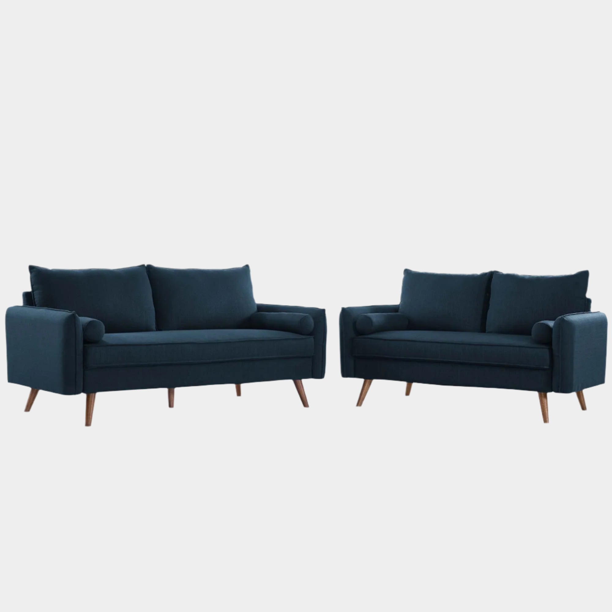 Chaise sans accoudoirs rembourrée en duvet Commix
