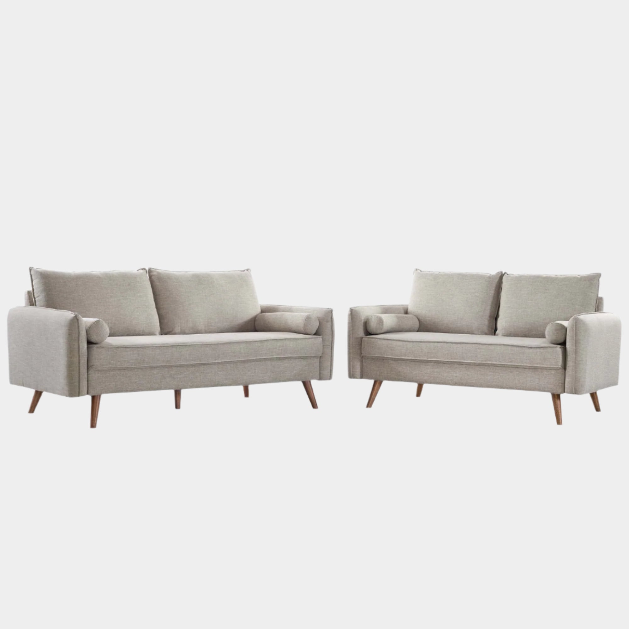 Chaise sans accoudoirs rembourrée en duvet Commix