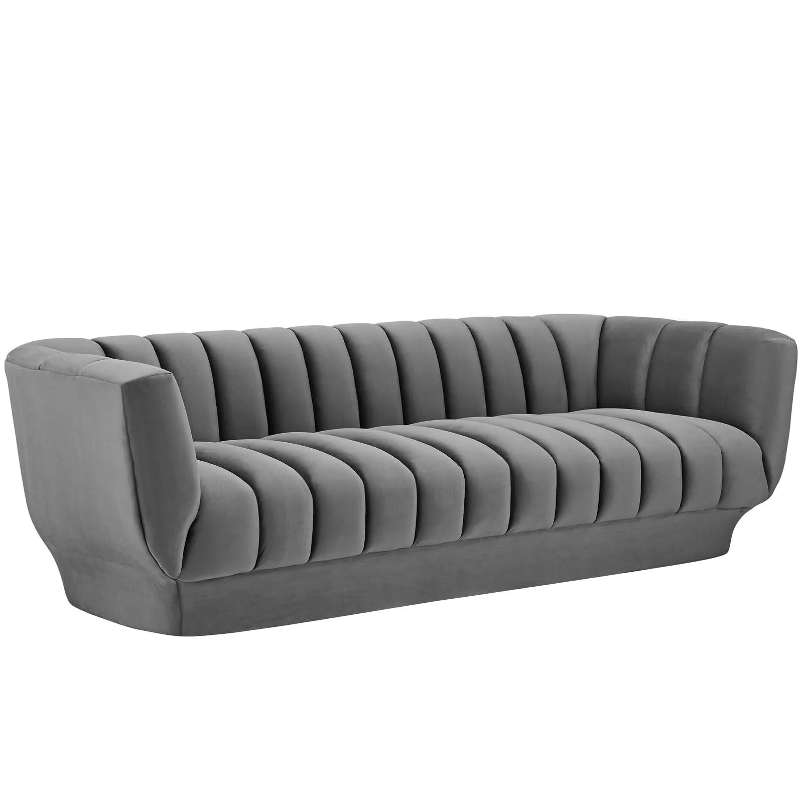 Chaise sans accoudoirs rembourrée en duvet Commix