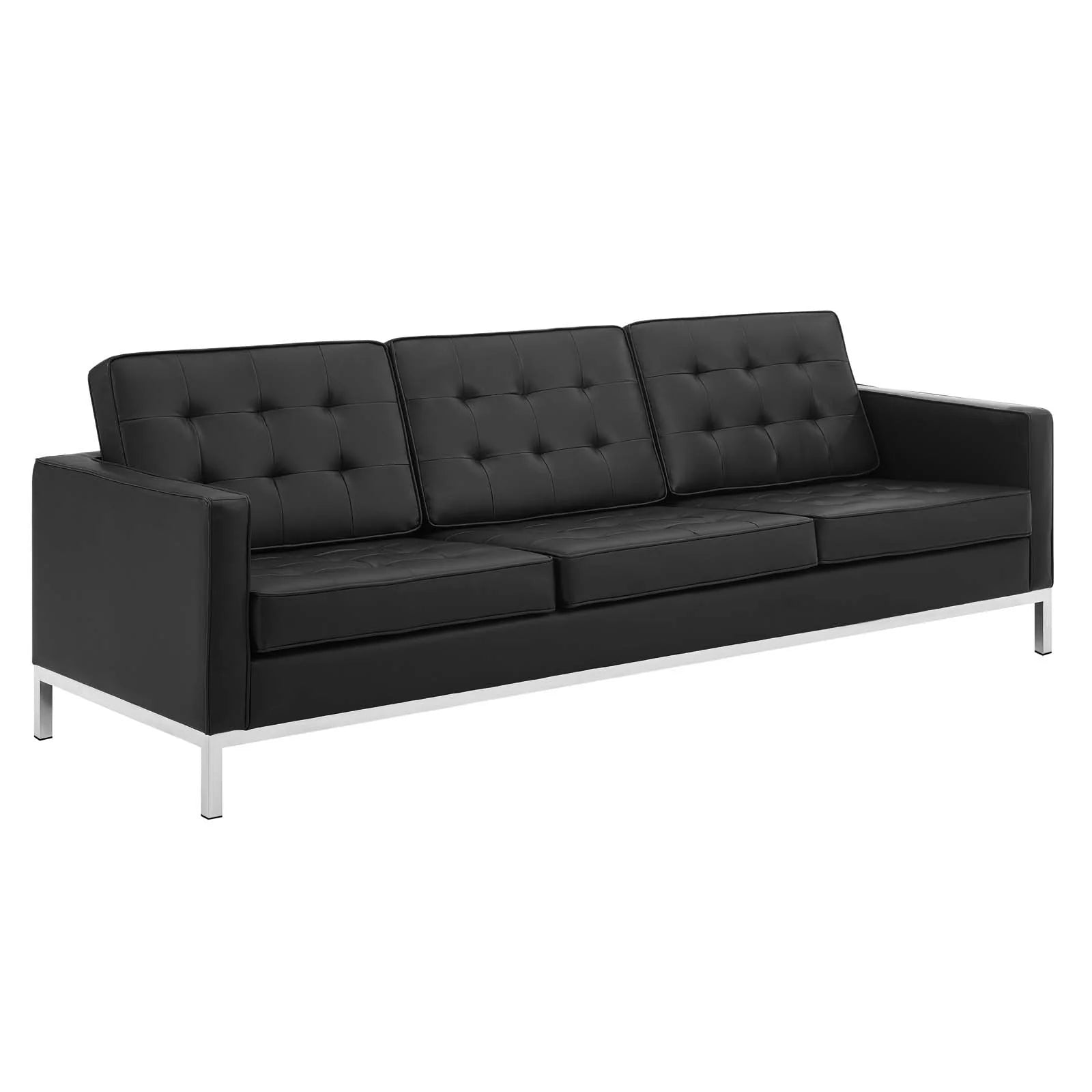Chaise sans accoudoirs rembourrée en duvet Commix