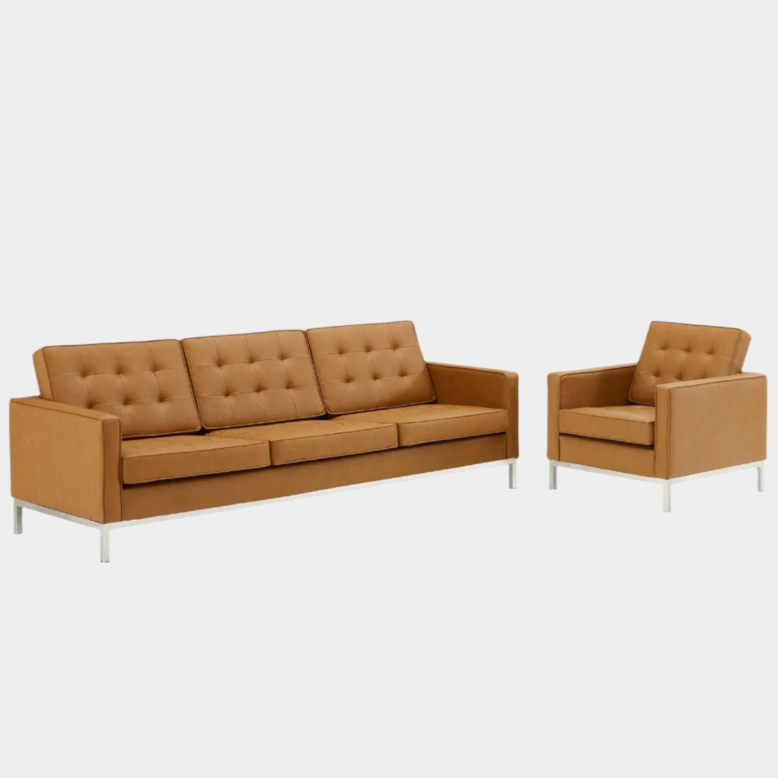 Chaise sans accoudoirs rembourrée en duvet Commix