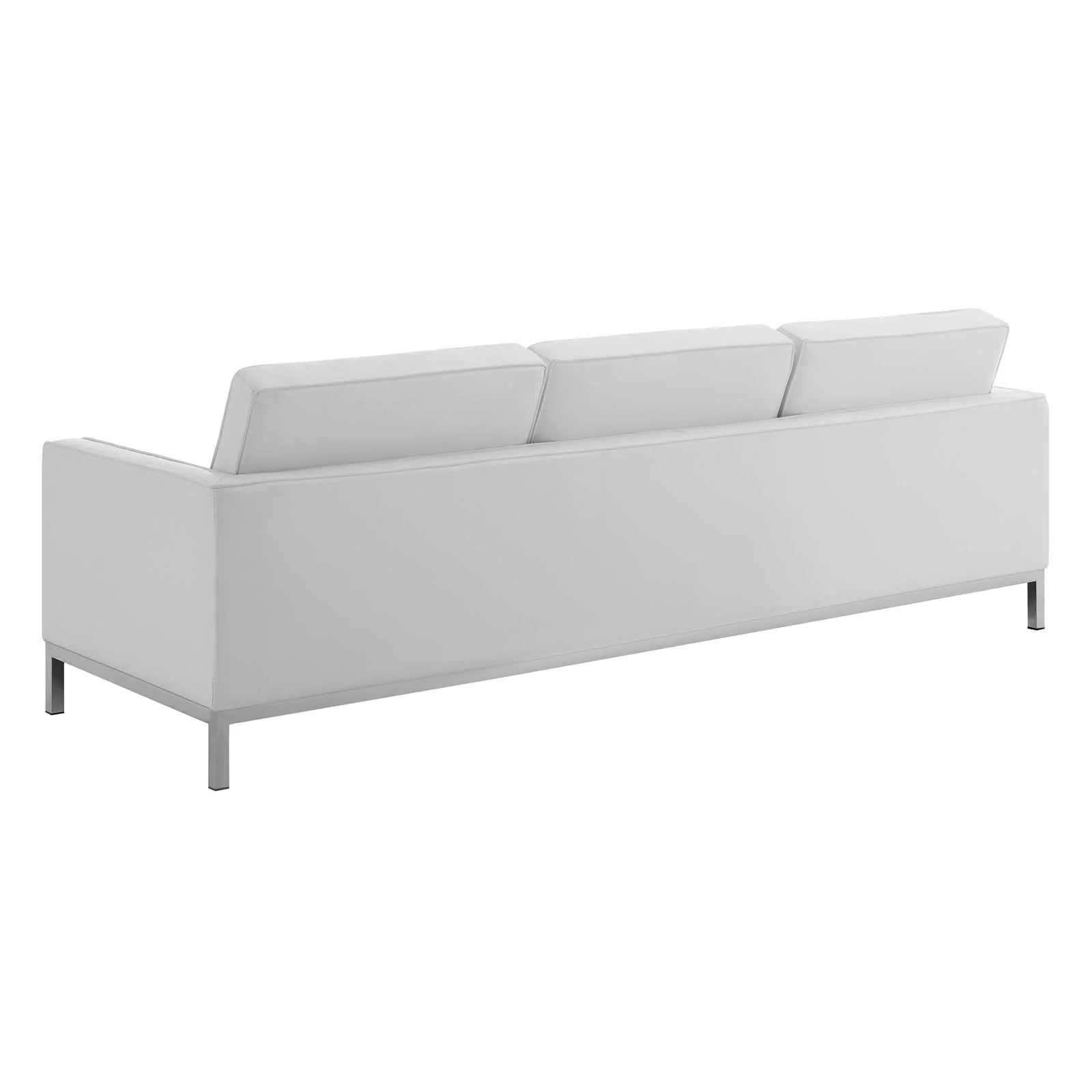 Chaise sans accoudoirs rembourrée en duvet Commix