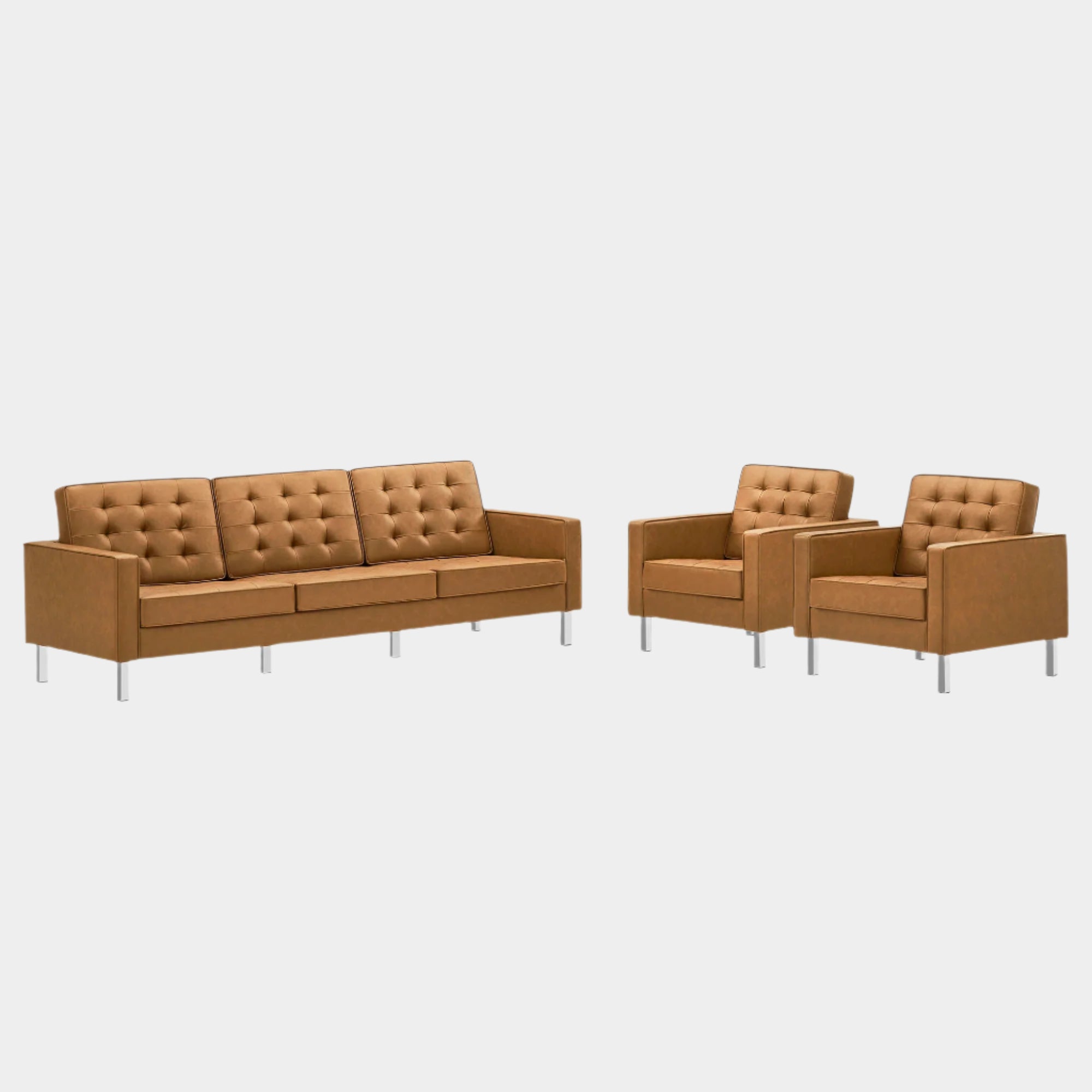 Chaise sans accoudoirs rembourrée en duvet Commix