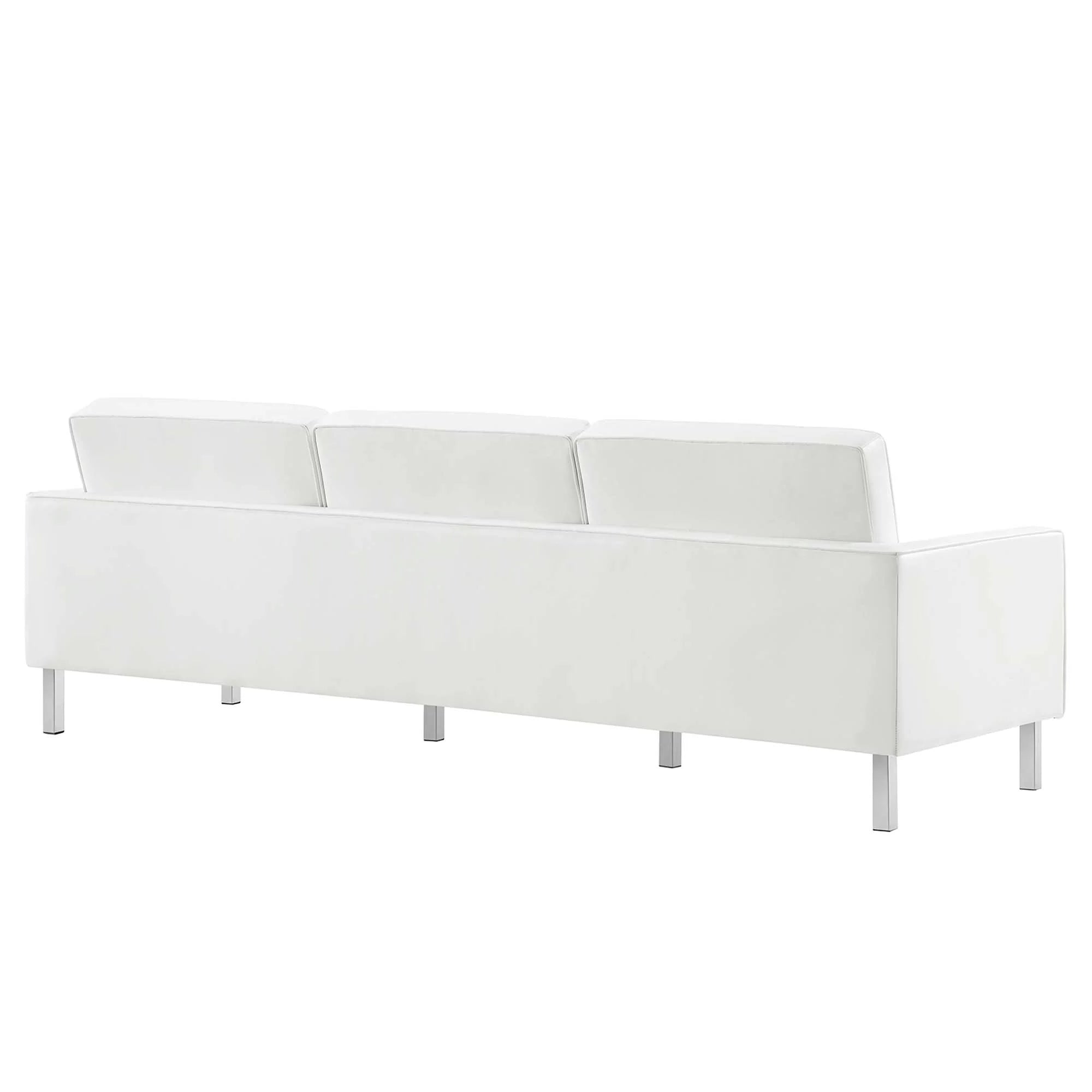 Chaise sans accoudoirs rembourrée en duvet Commix