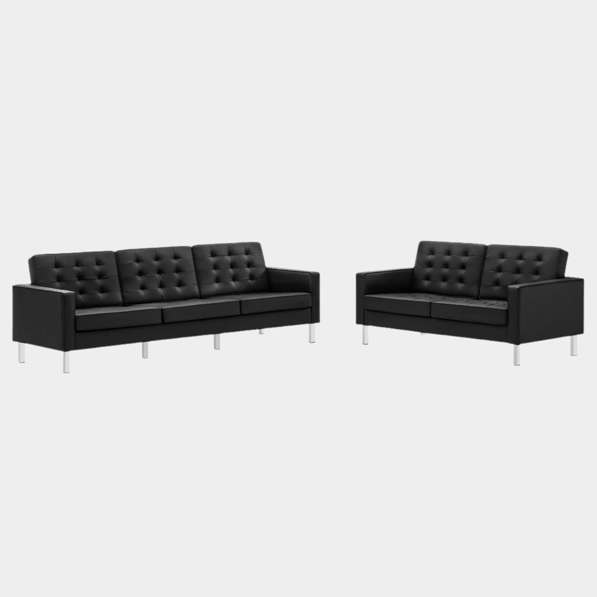 Chaise sans accoudoirs rembourrée en duvet Commix