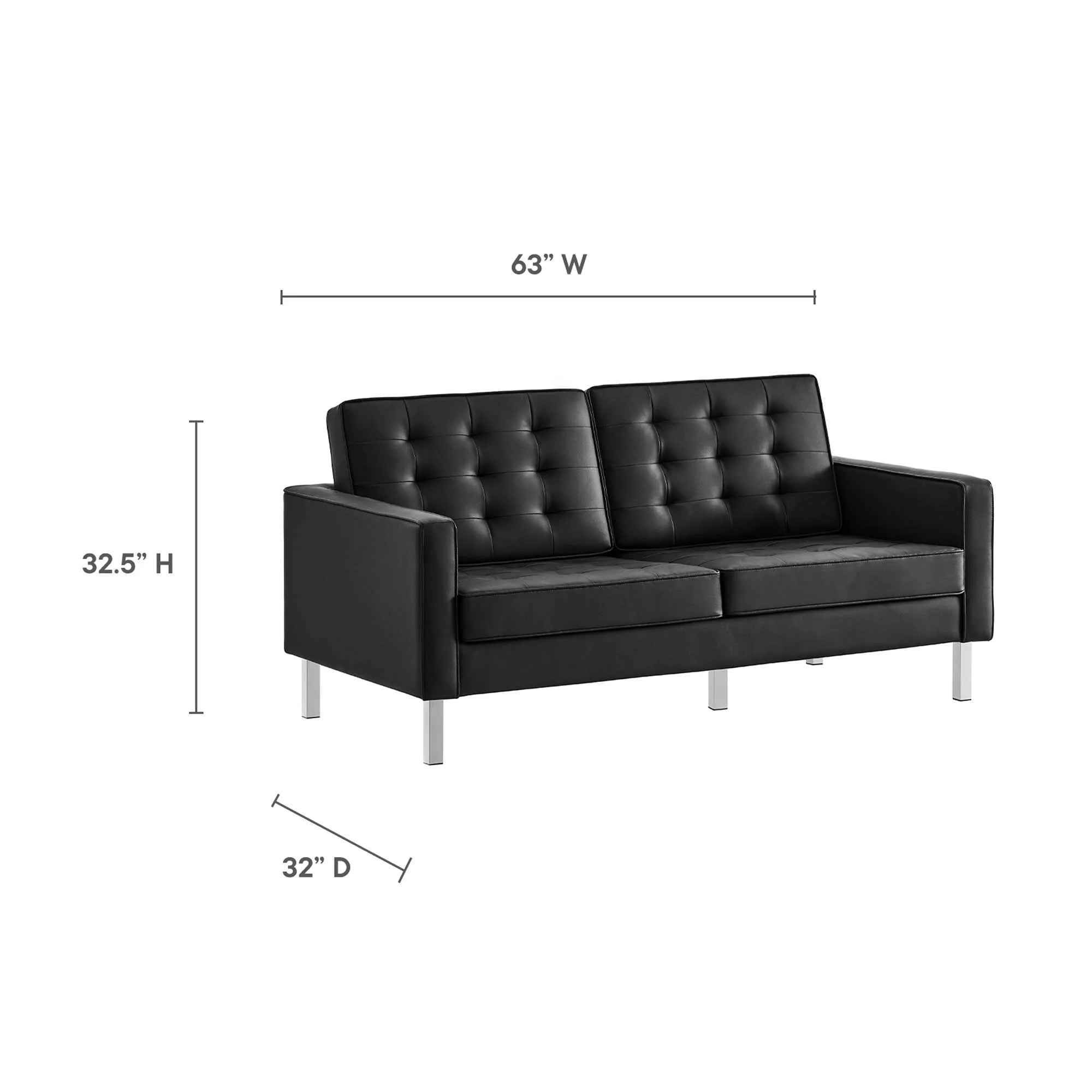 Chaise sans accoudoirs rembourrée en duvet Commix