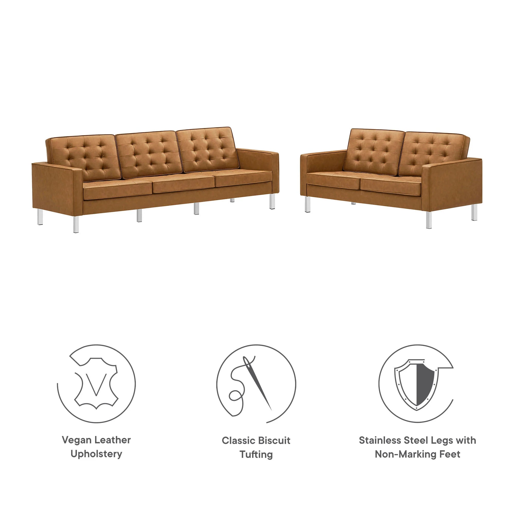 Chaise sans accoudoirs rembourrée en duvet Commix