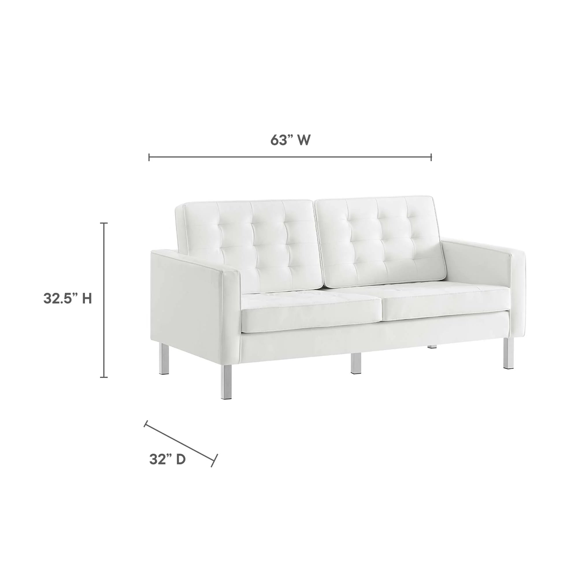 Chaise sans accoudoirs rembourrée en duvet Commix