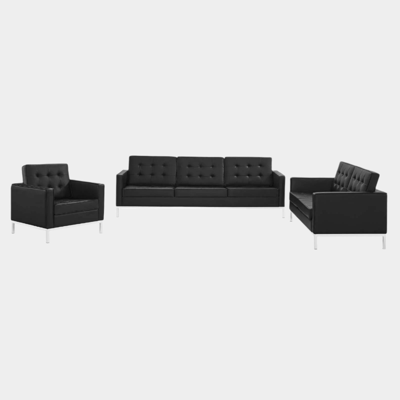 Chaise sans accoudoirs rembourrée en duvet Commix