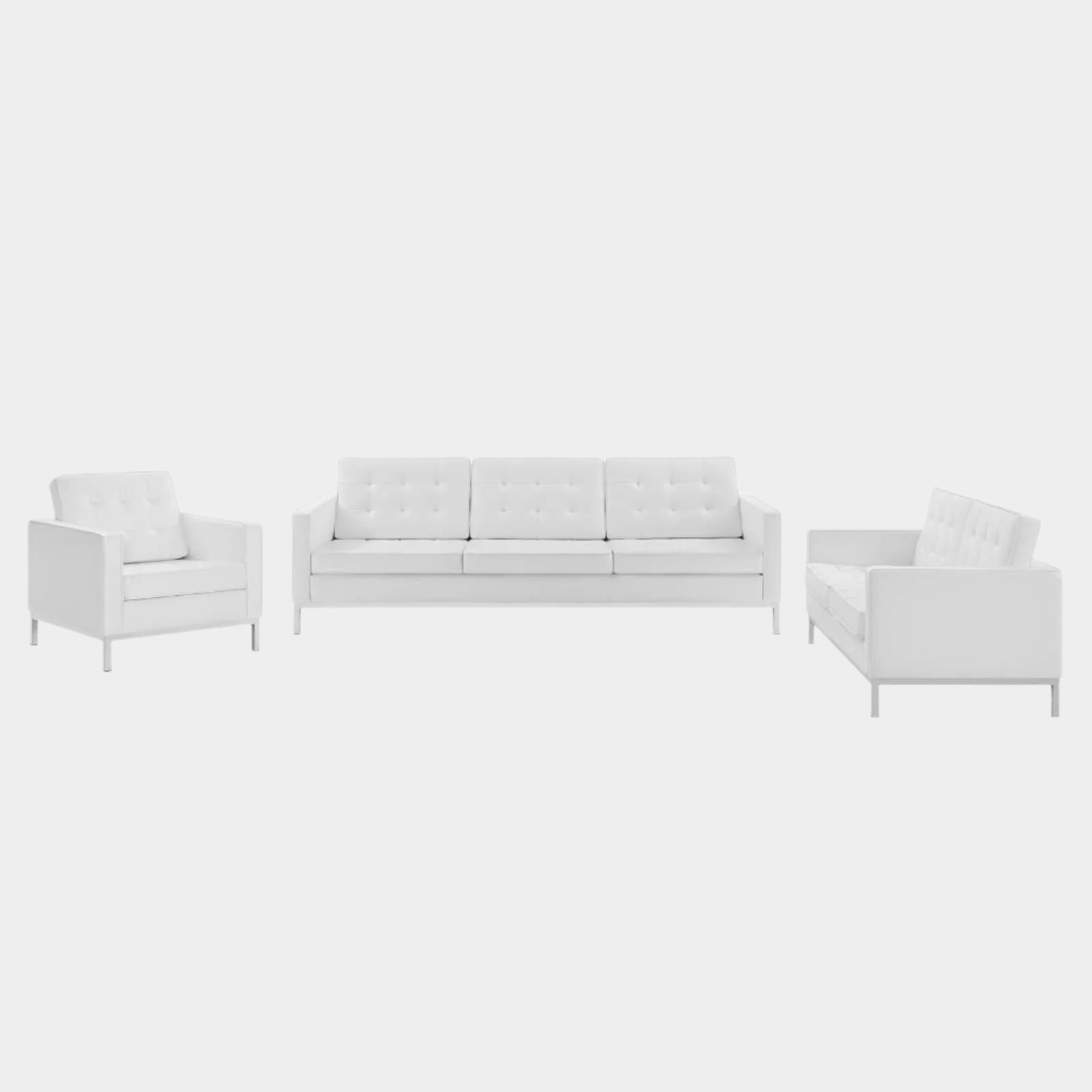 Chaise sans accoudoirs rembourrée en duvet Commix