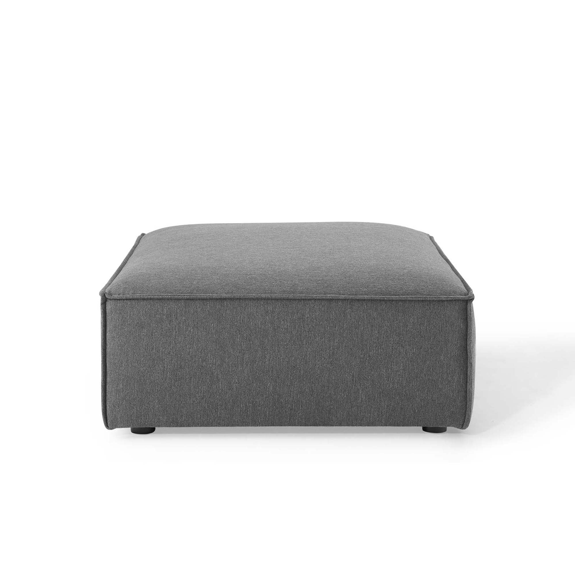 Chaise sans accoudoirs rembourrée en duvet Commix