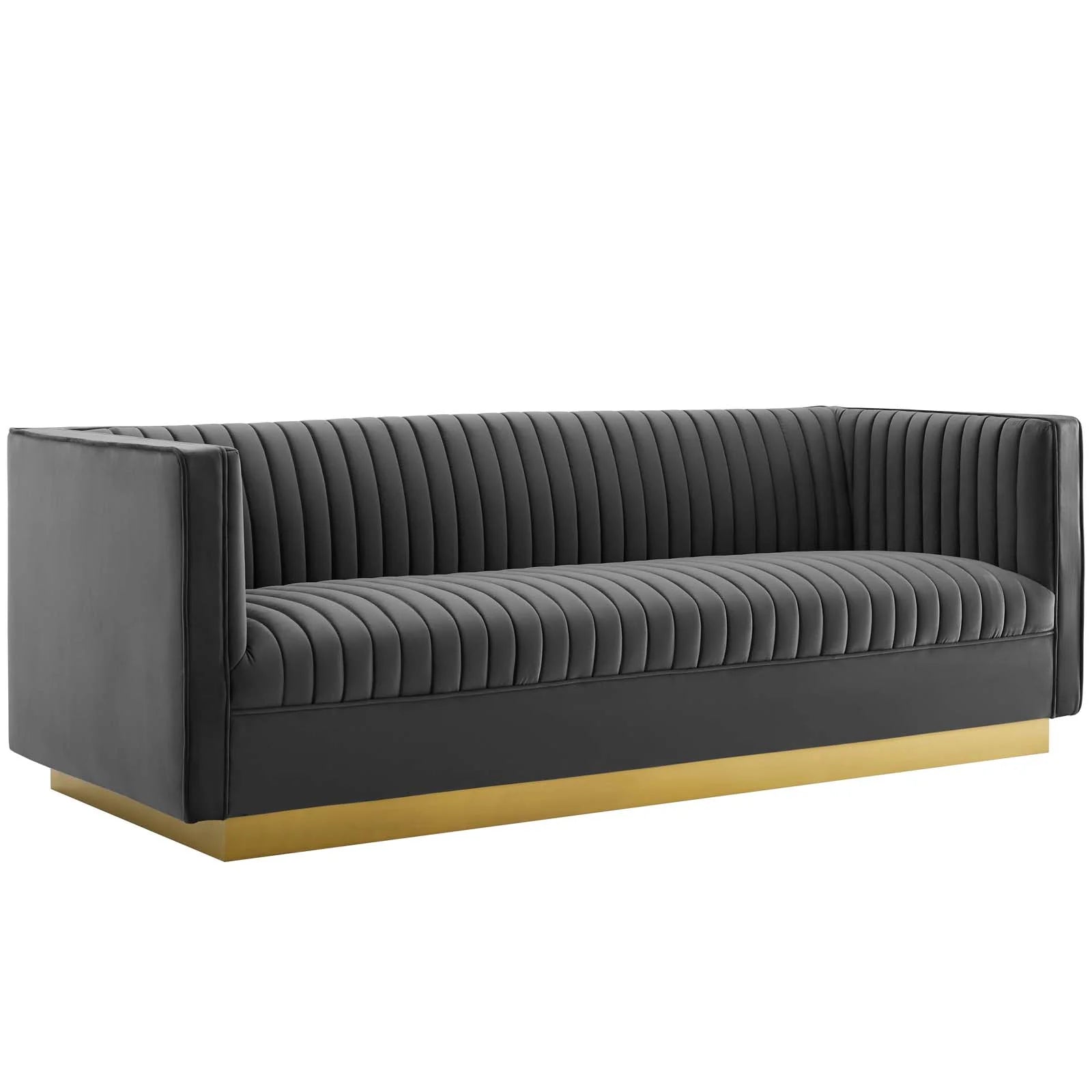Chaise sans accoudoirs rembourrée en duvet Commix