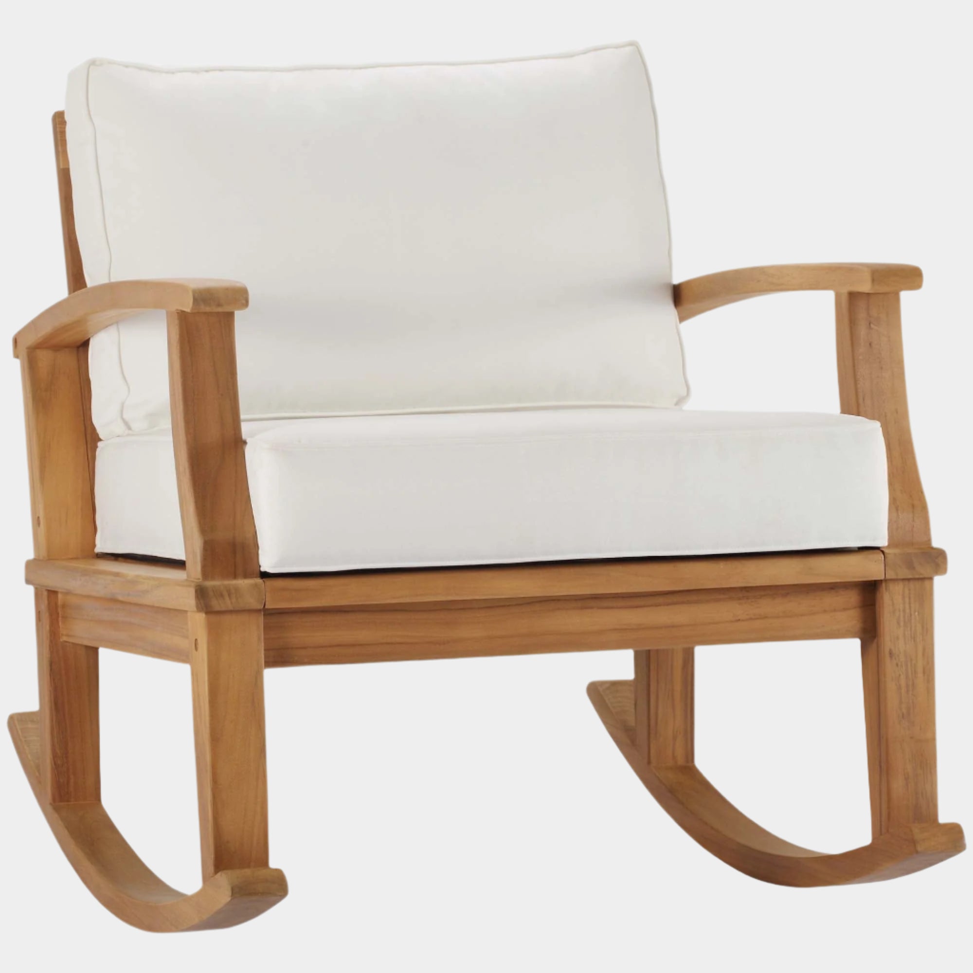 Marina Outdoor Patio Teak Rocking Chair