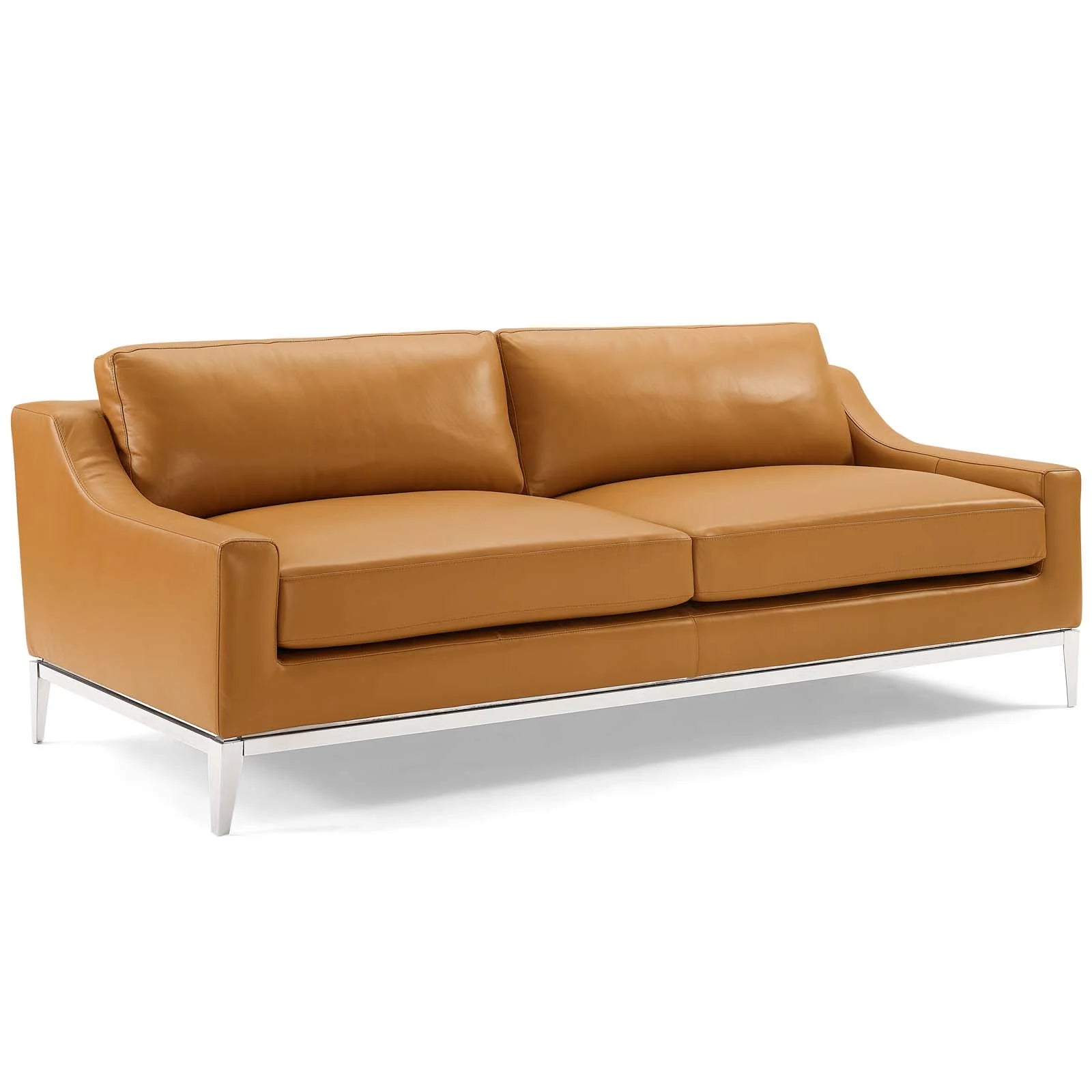 Chaise sans accoudoirs rembourrée en duvet Commix