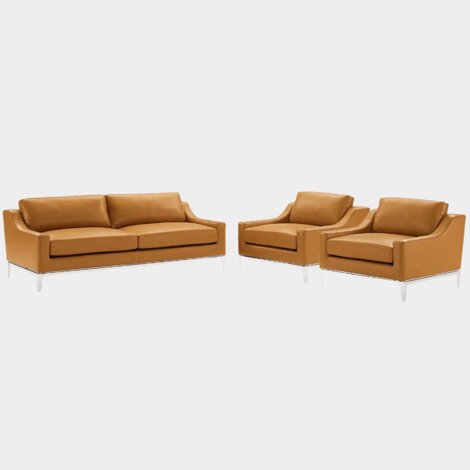Chaise sans accoudoirs rembourrée en duvet Commix