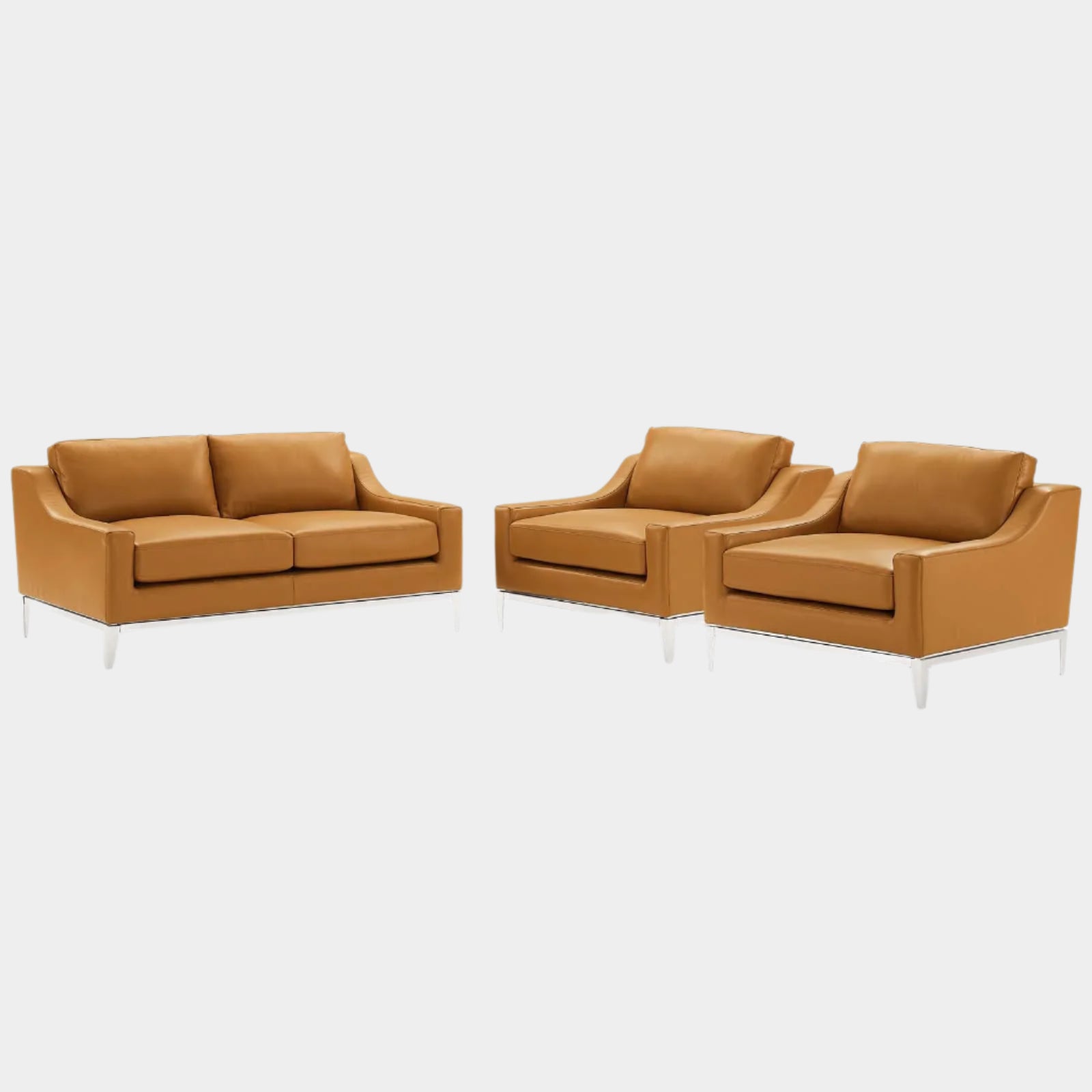 Chaise sans accoudoirs rembourrée en duvet Commix