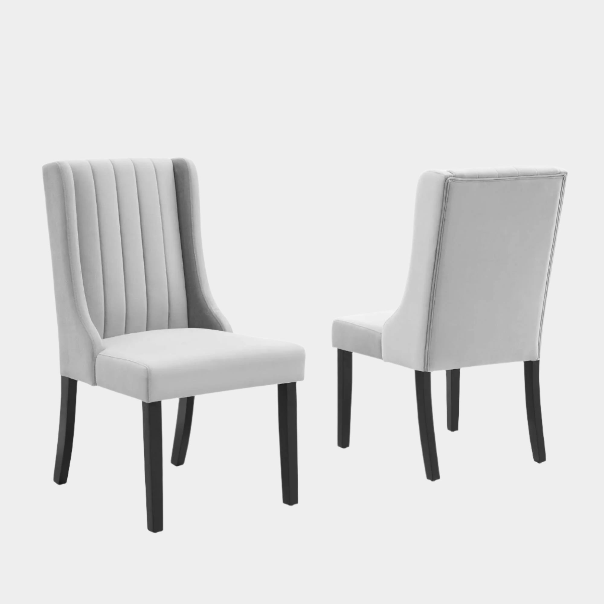 Renew Parsons Performance Velvet Dining Side Chairs - Set of 2