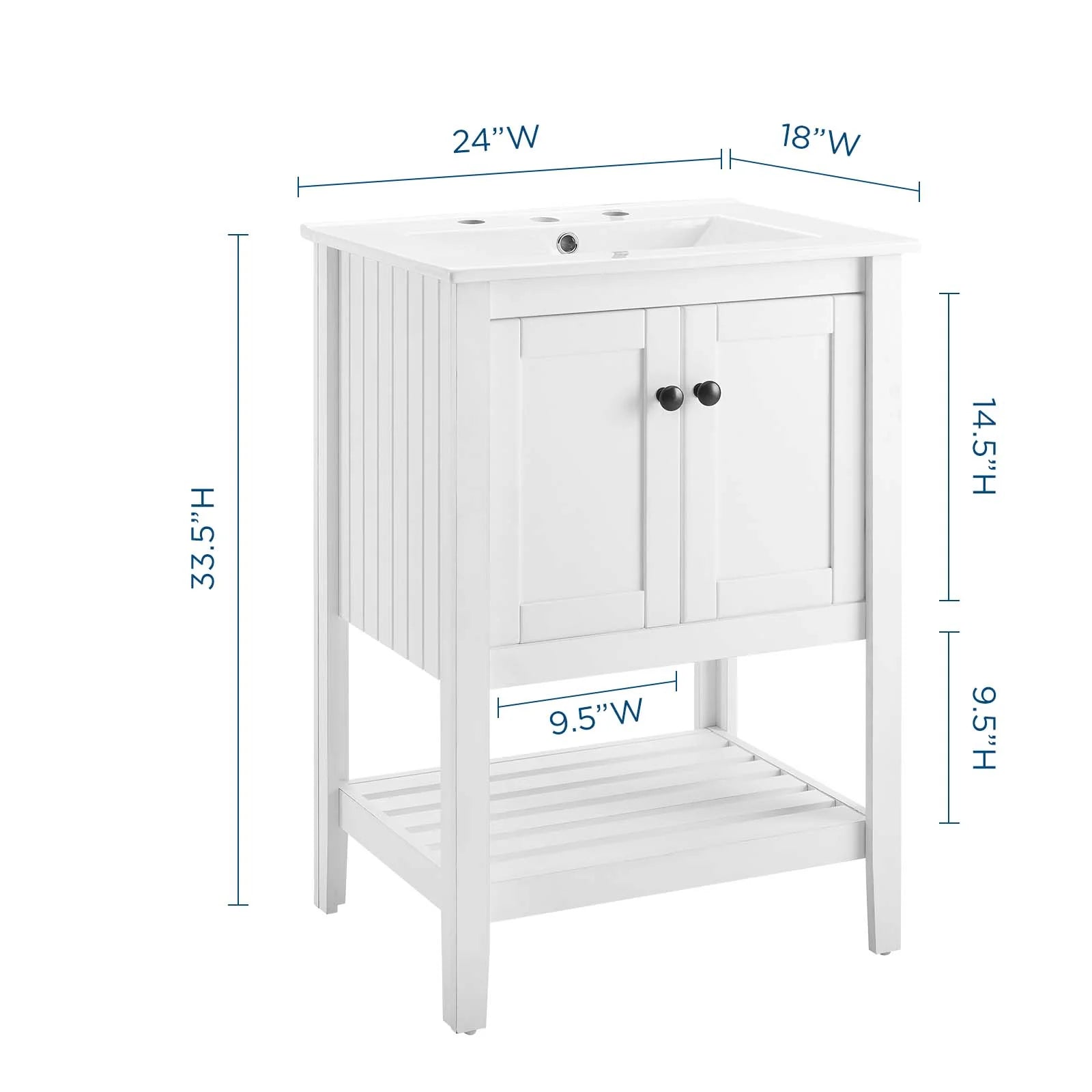 Prestige Bathroom Vanity Basin Included