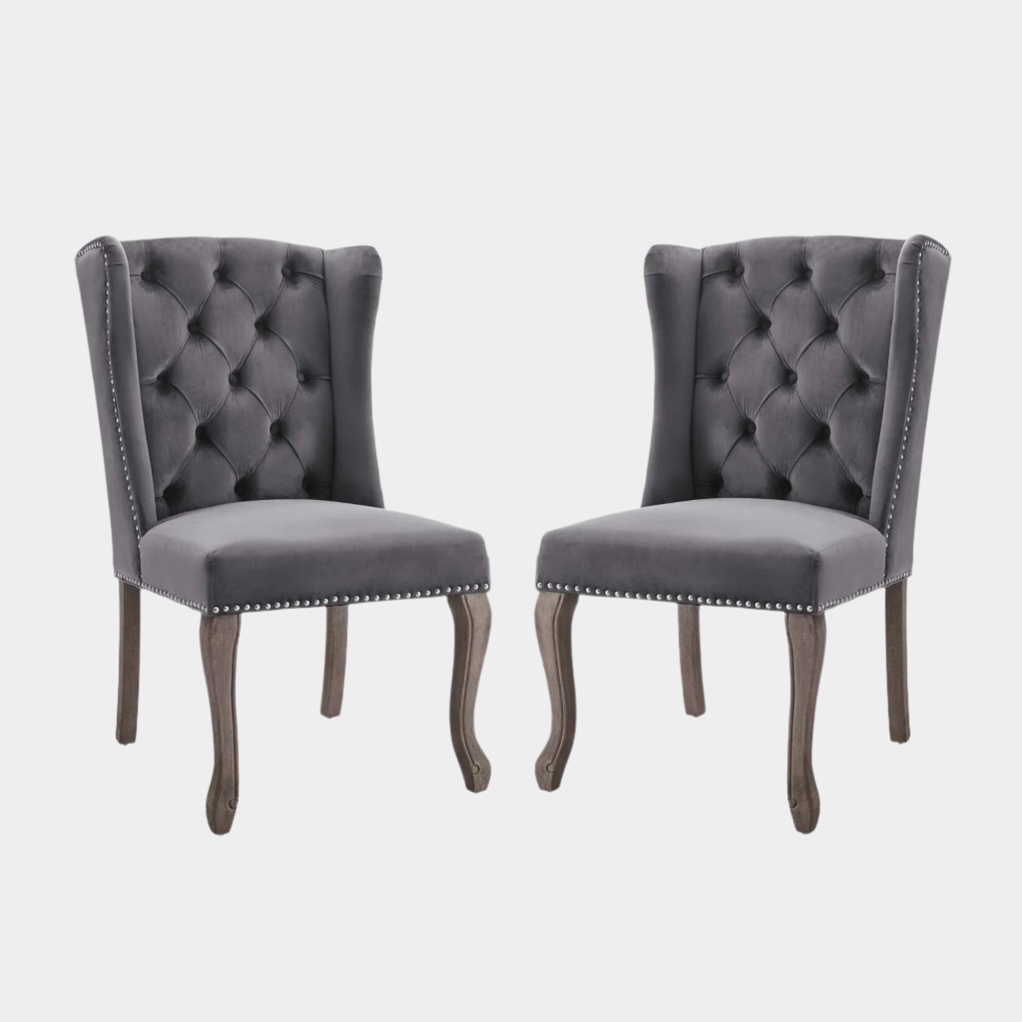 Apprise Side Chair Performance Velvet Set of 2