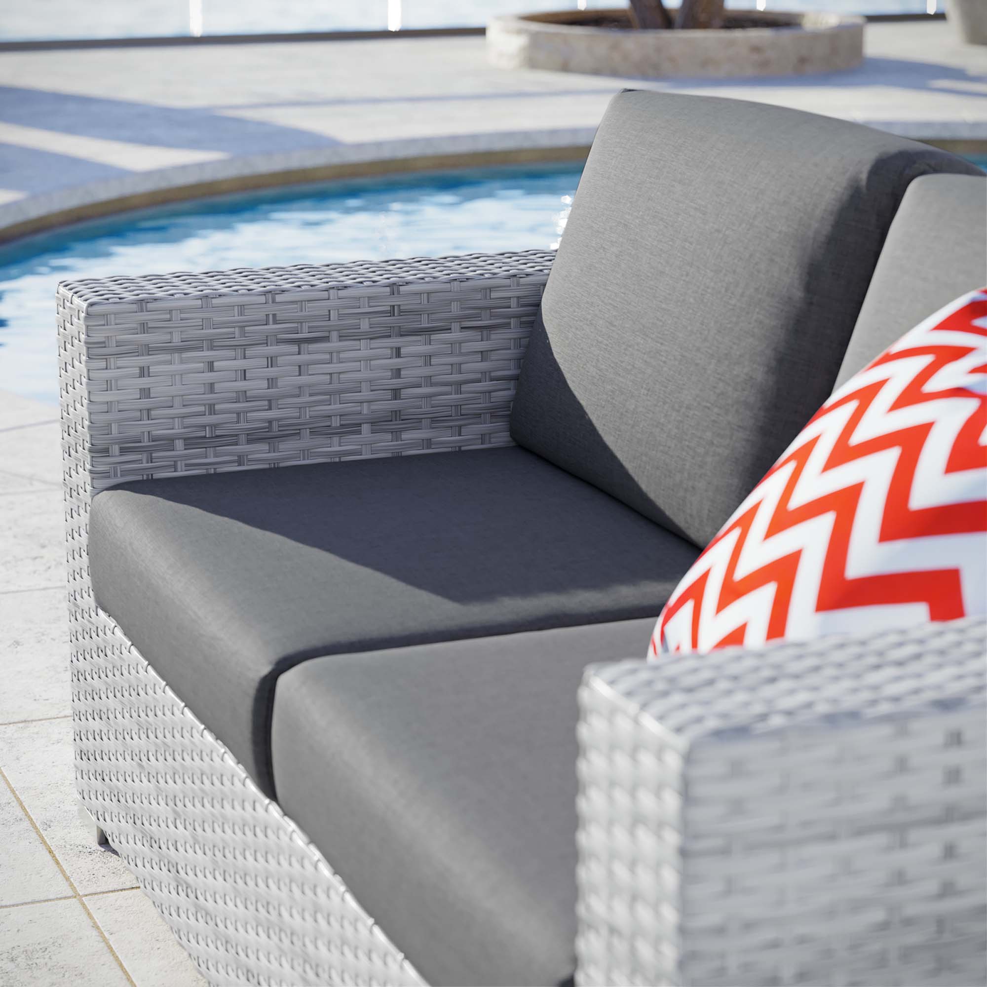 Convene Outdoor Patio Loveseat