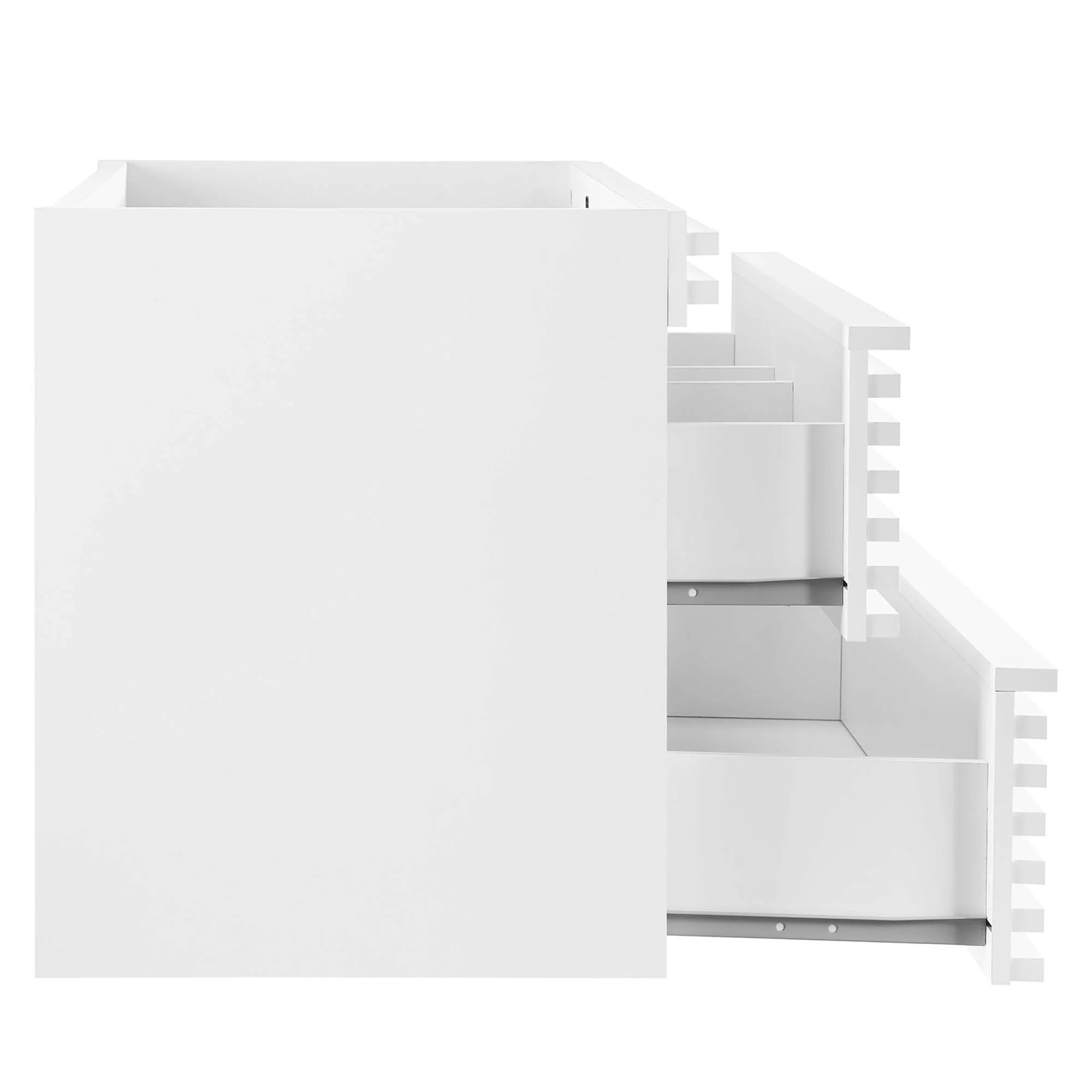 Render Wall-Mount Bathroom Vanity Cabinet Basin Not Included