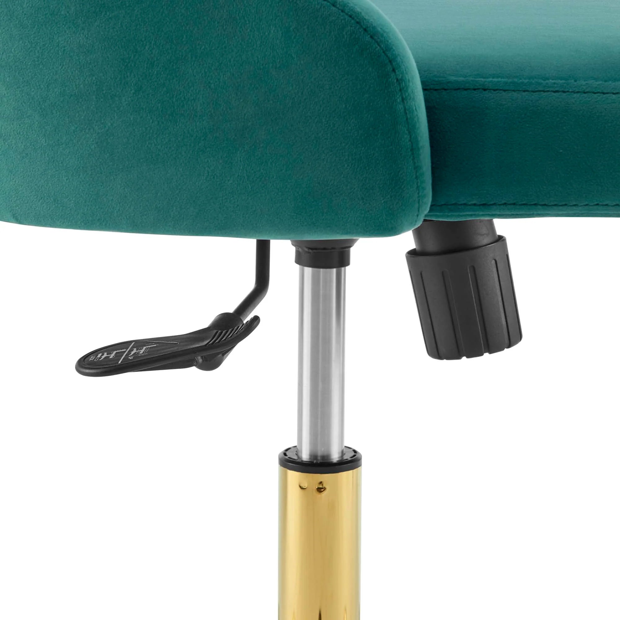 Distinct Tufted Swivel Performance Velvet Office Chair