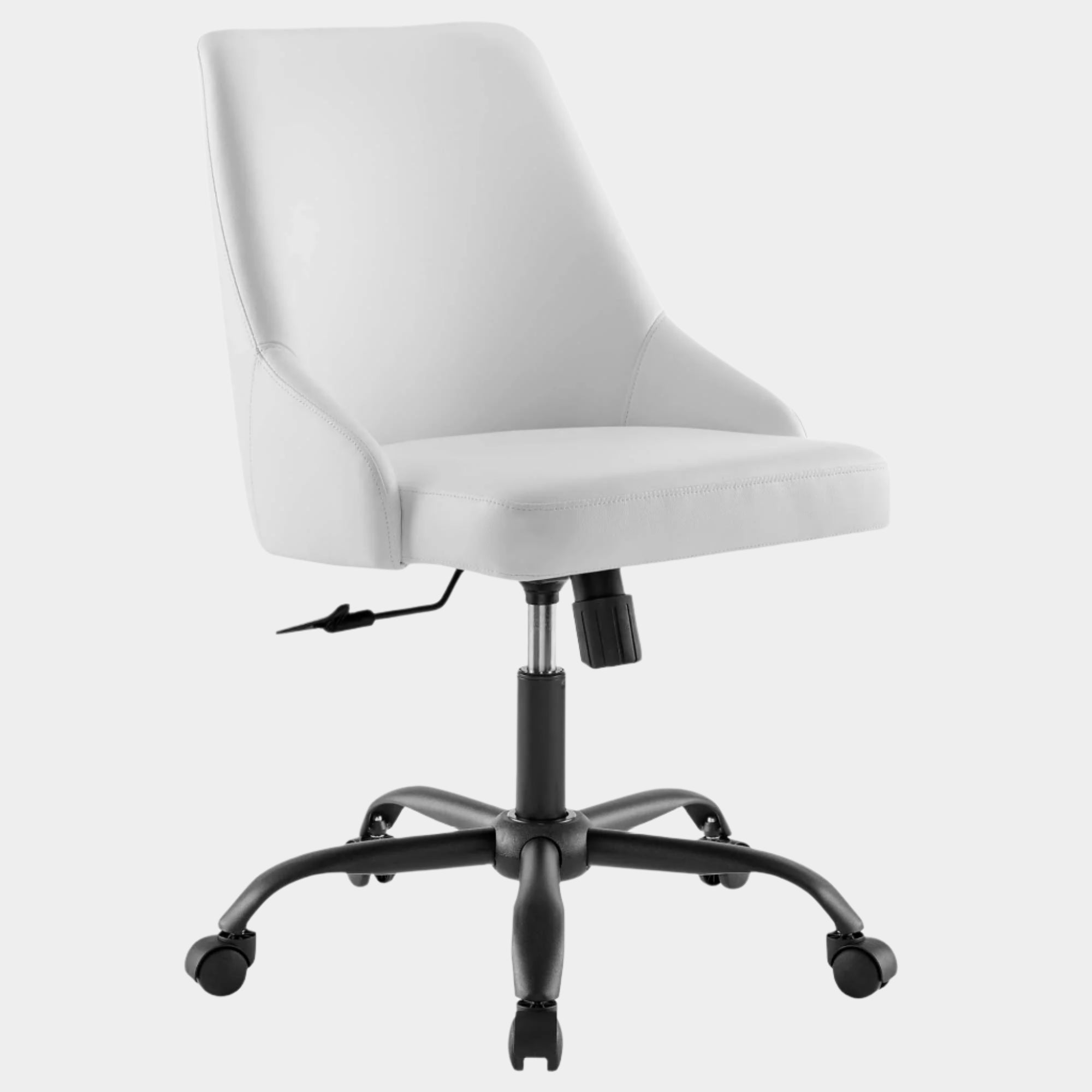 Designate Swivel Vegan Leather Office Chair