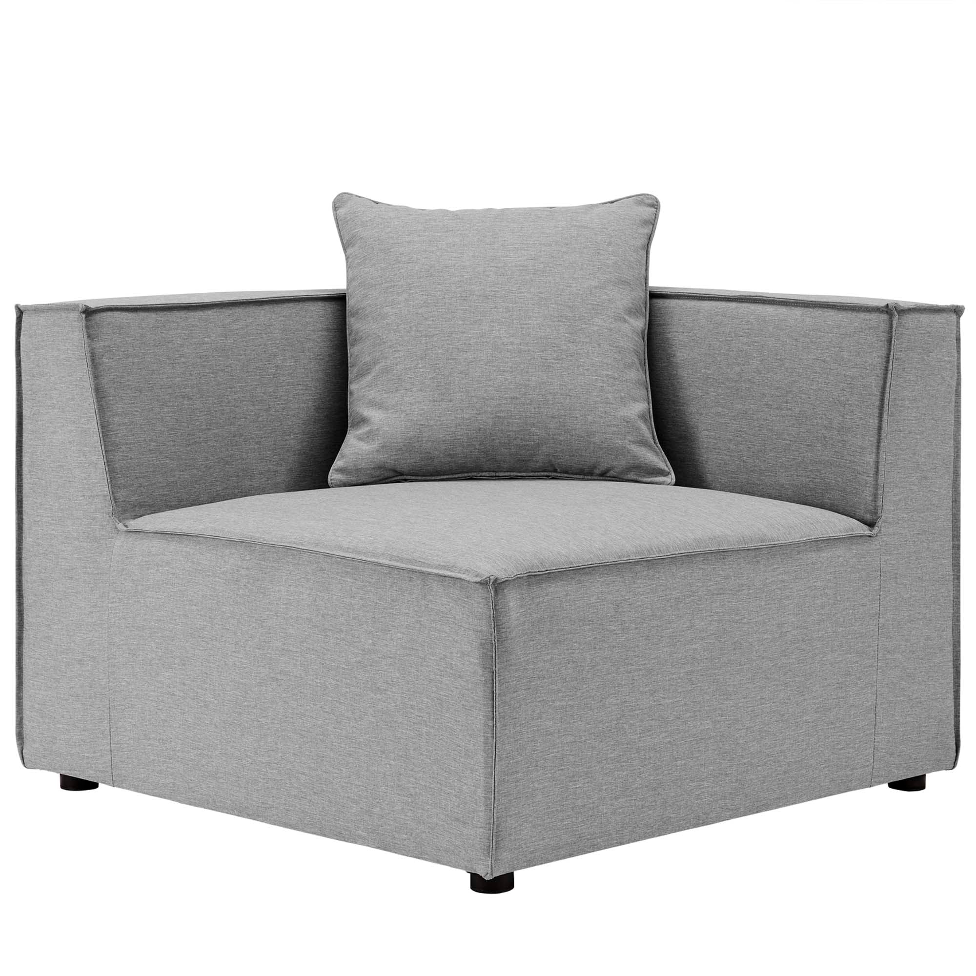 Saybrook 4-Piece Outdoor Patio Upholstered Sectional Sofa