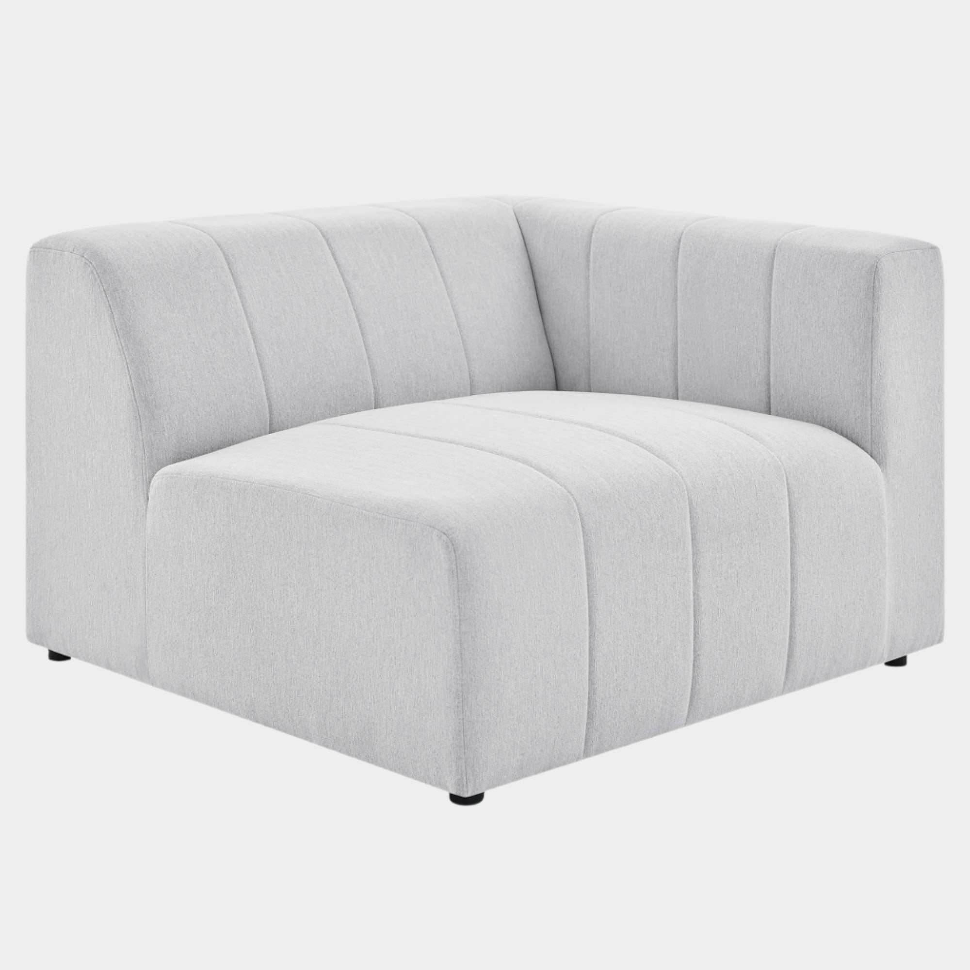 Chaise sans accoudoirs rembourrée en duvet Commix