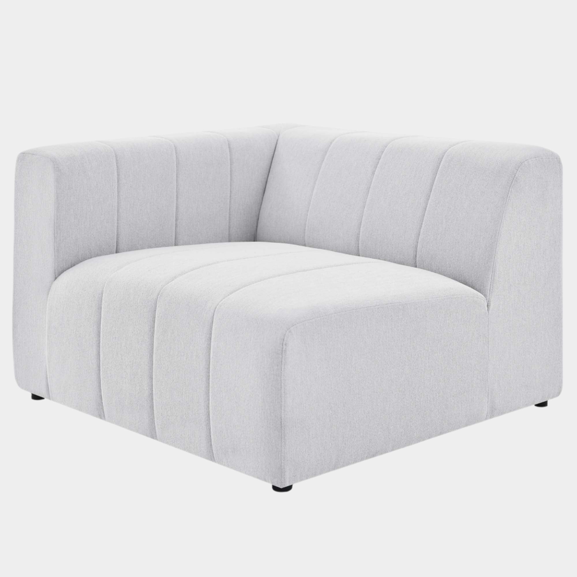 Chaise sans accoudoirs rembourrée en duvet Commix