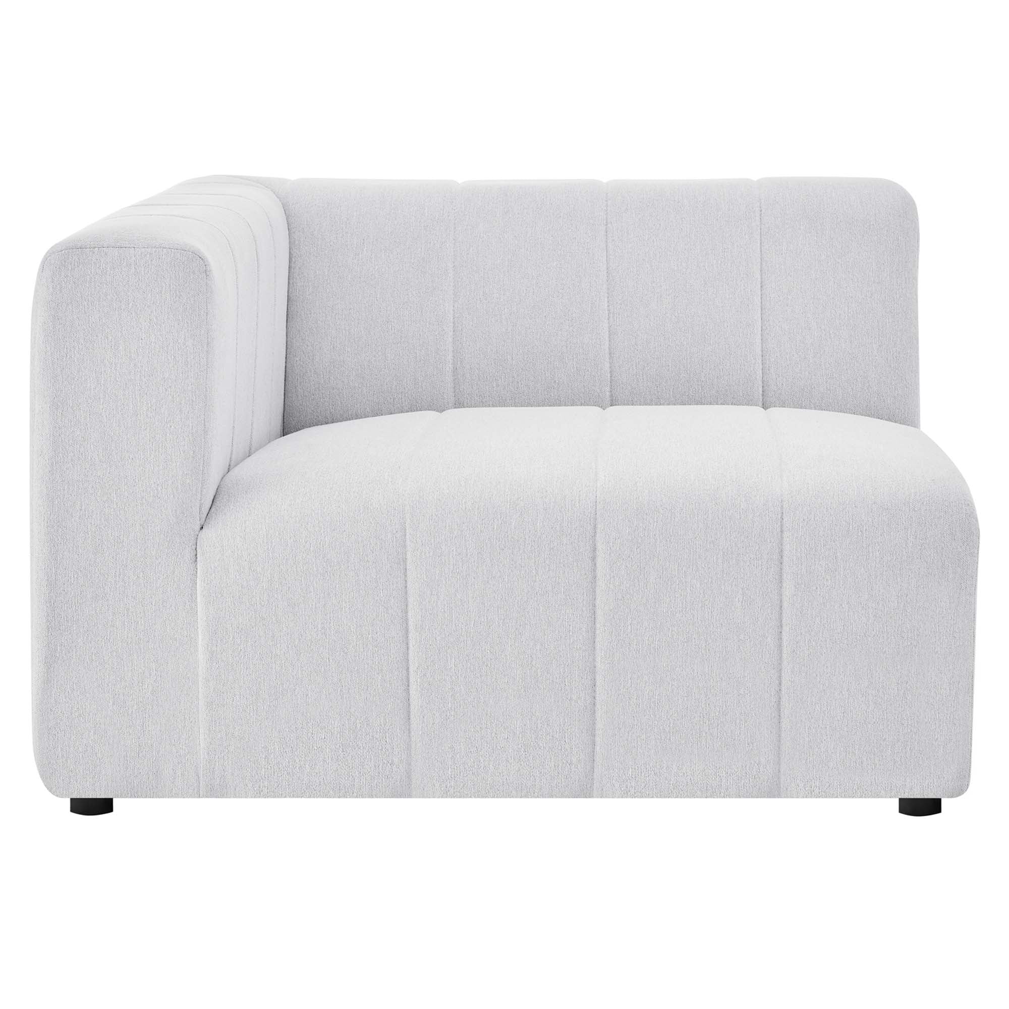 Chaise sans accoudoirs rembourrée en duvet Commix