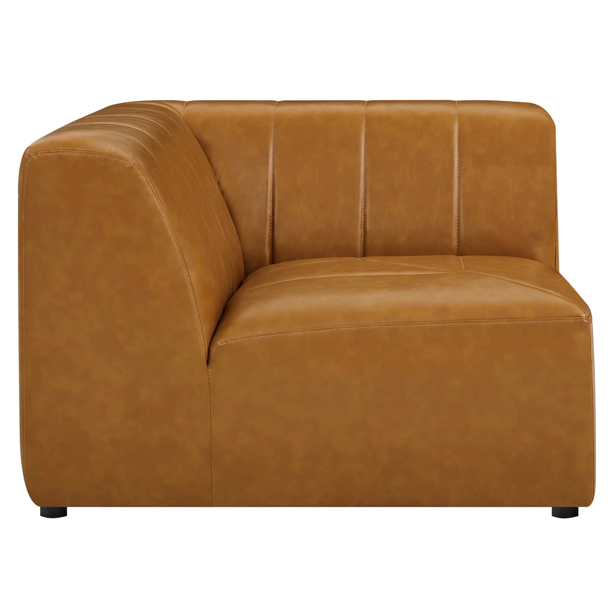 Bartlett Vegan Leather Corner Chair